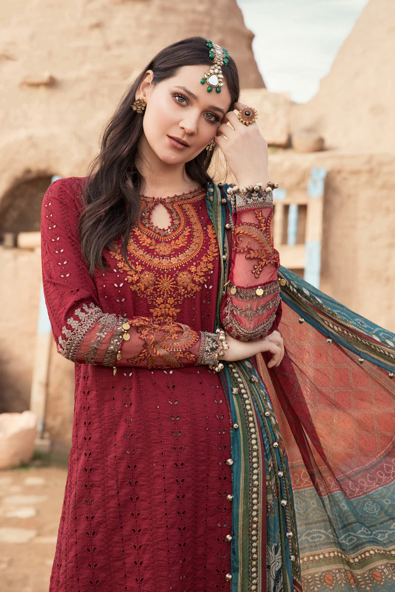 Unstitched Lawn D-2113-B - Image 2