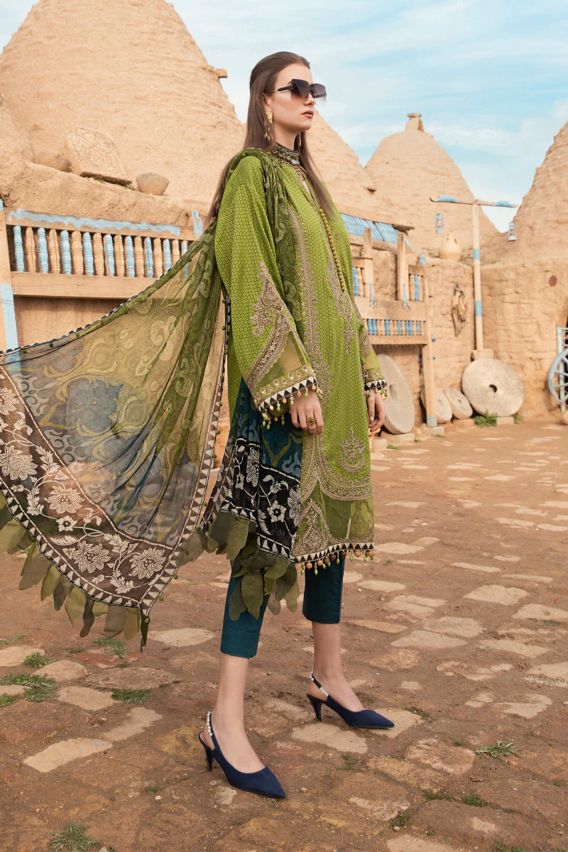 Unstitched Lawn D-2114-B - Image 2