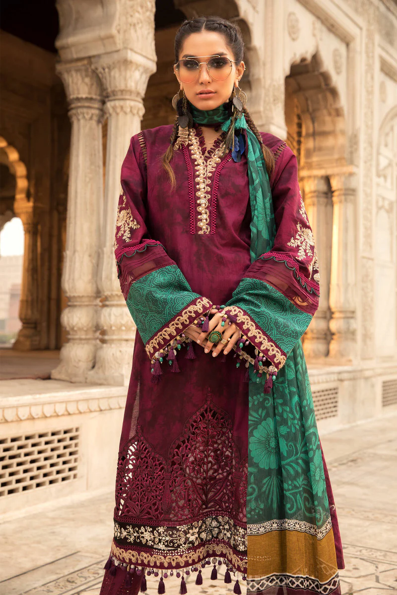 Unstitched Lawn D-2214-B - Image 2