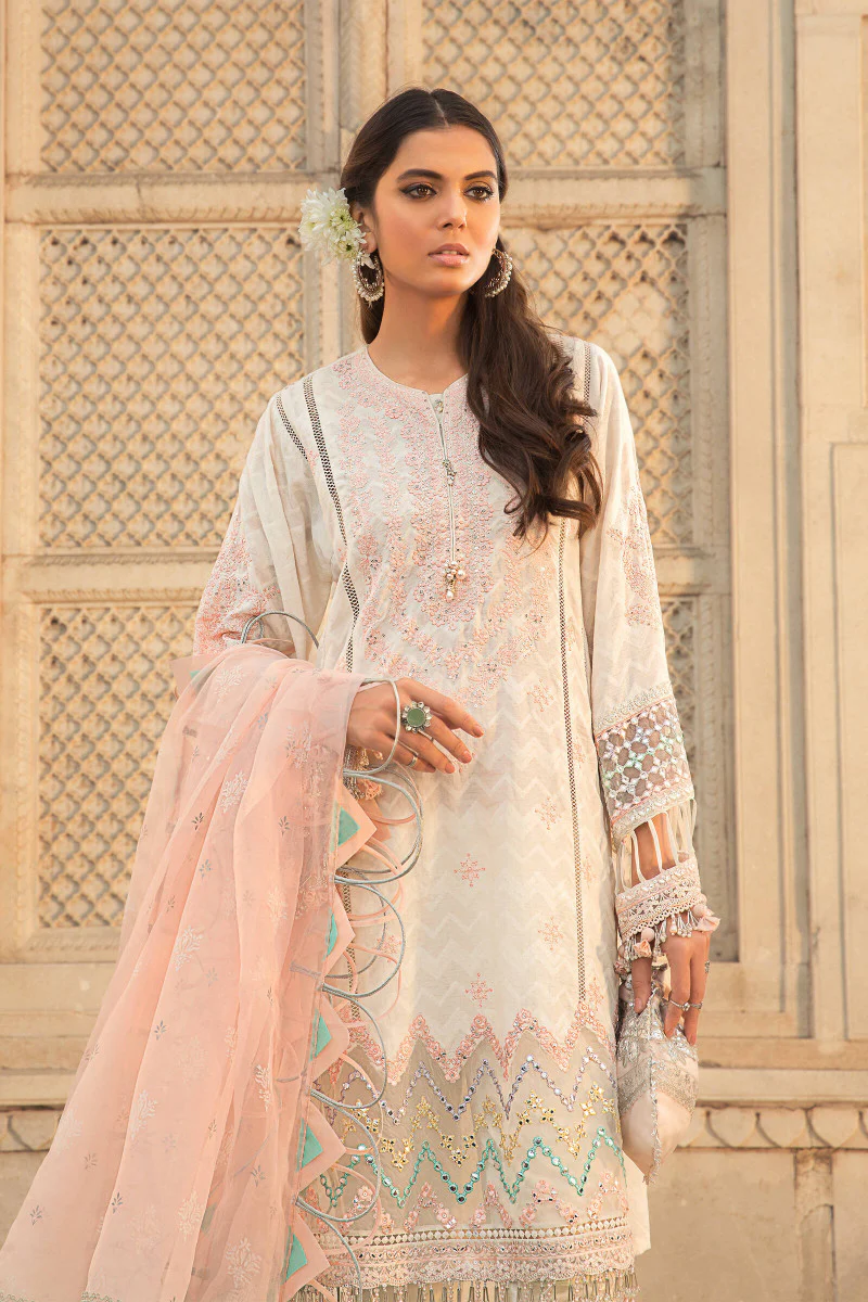 Unstitched Lawn D-2215-A - Image 2