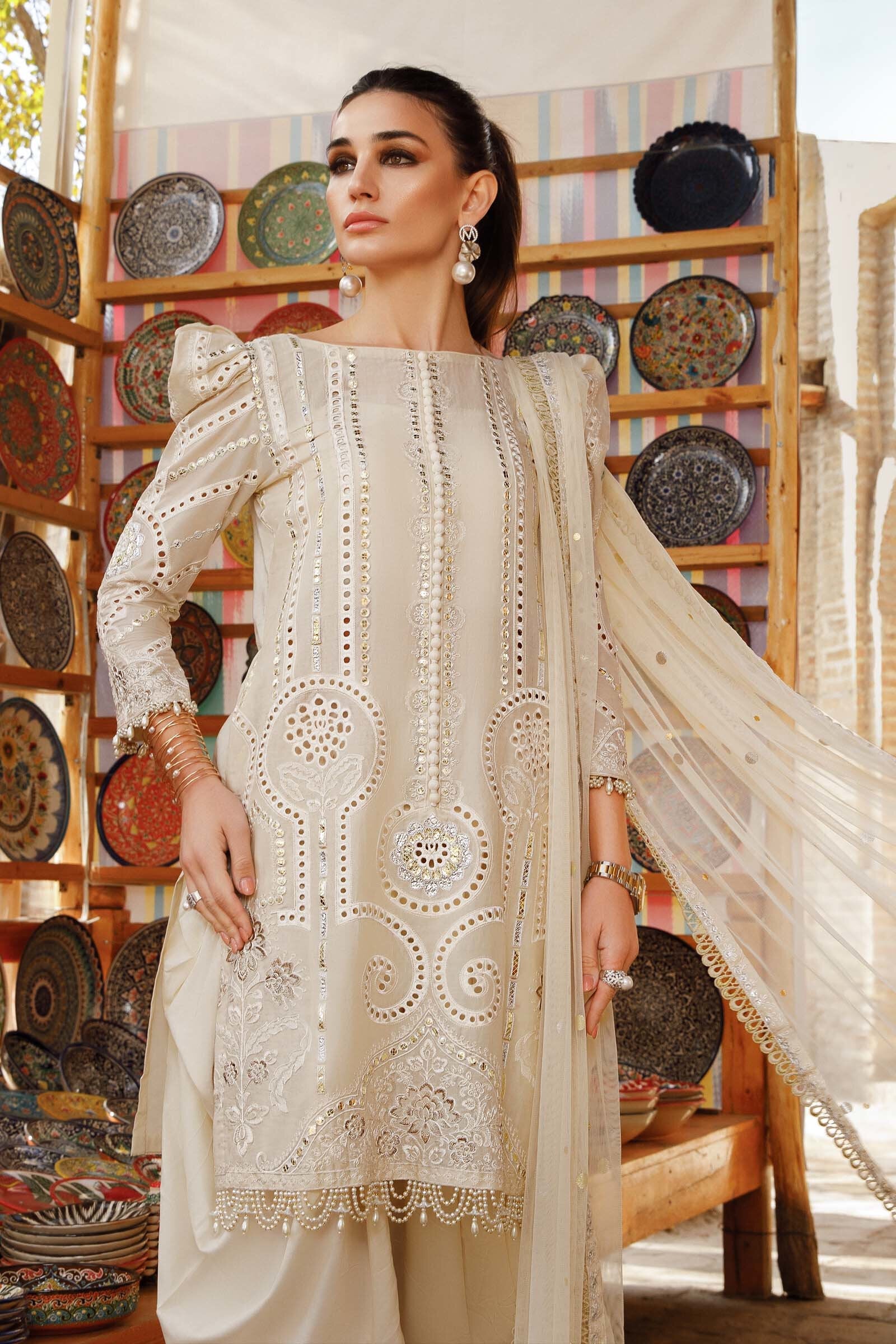Unstitched Lawn | D-2308-A - Image 3