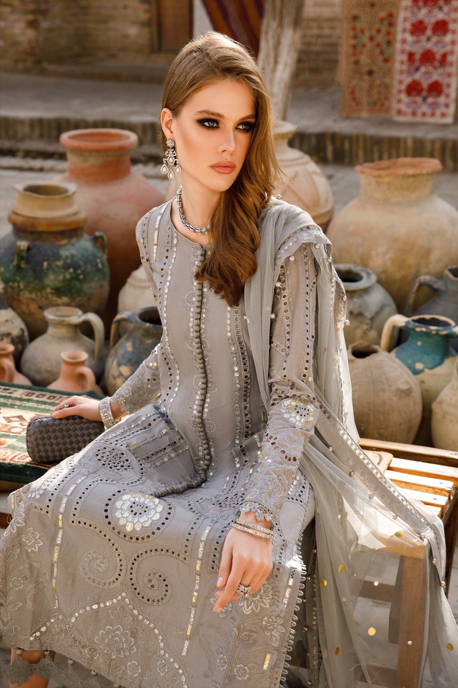 Unstitched Lawn | D-2308-B - Image 2