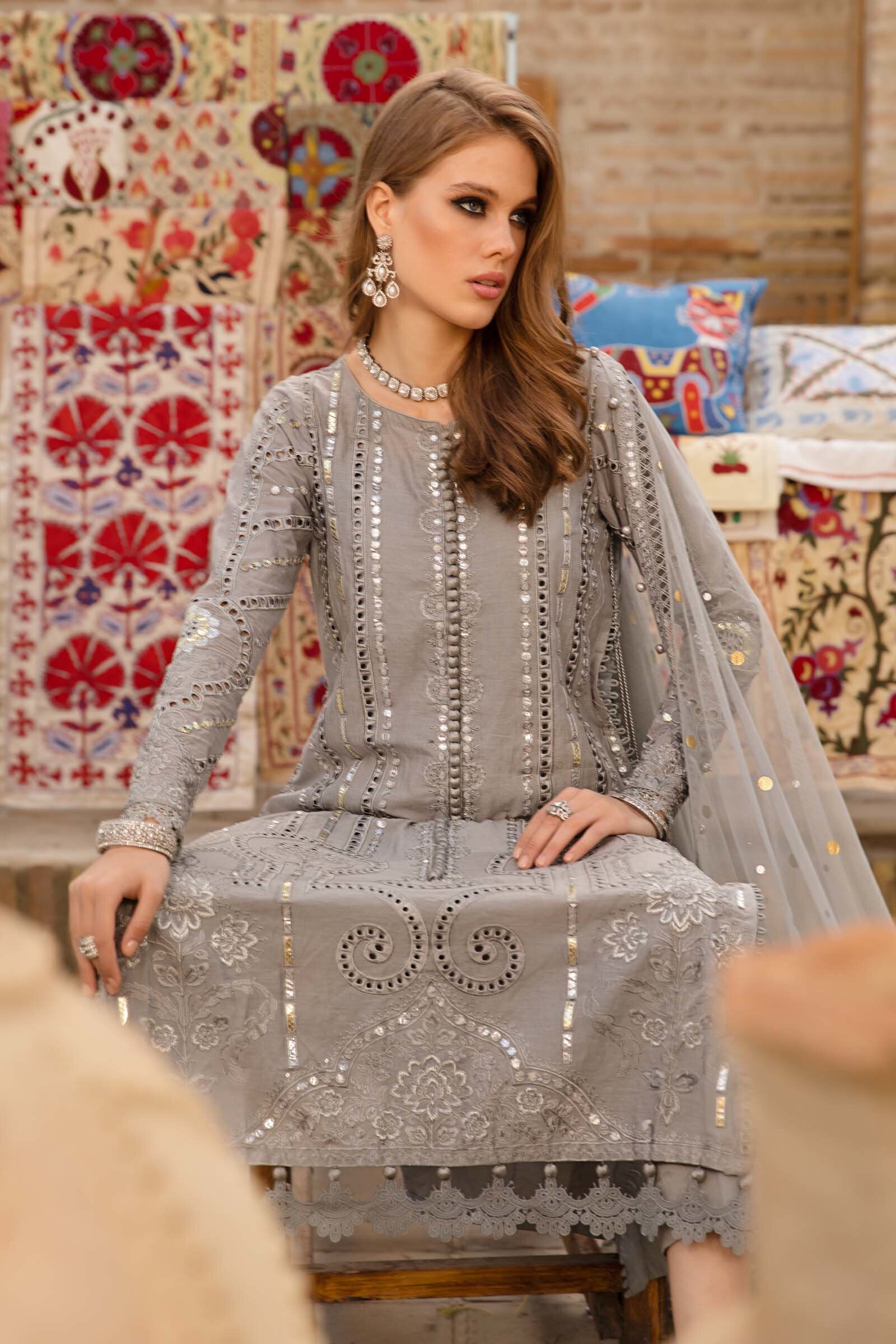 Unstitched Lawn | D-2308-B - Image 3