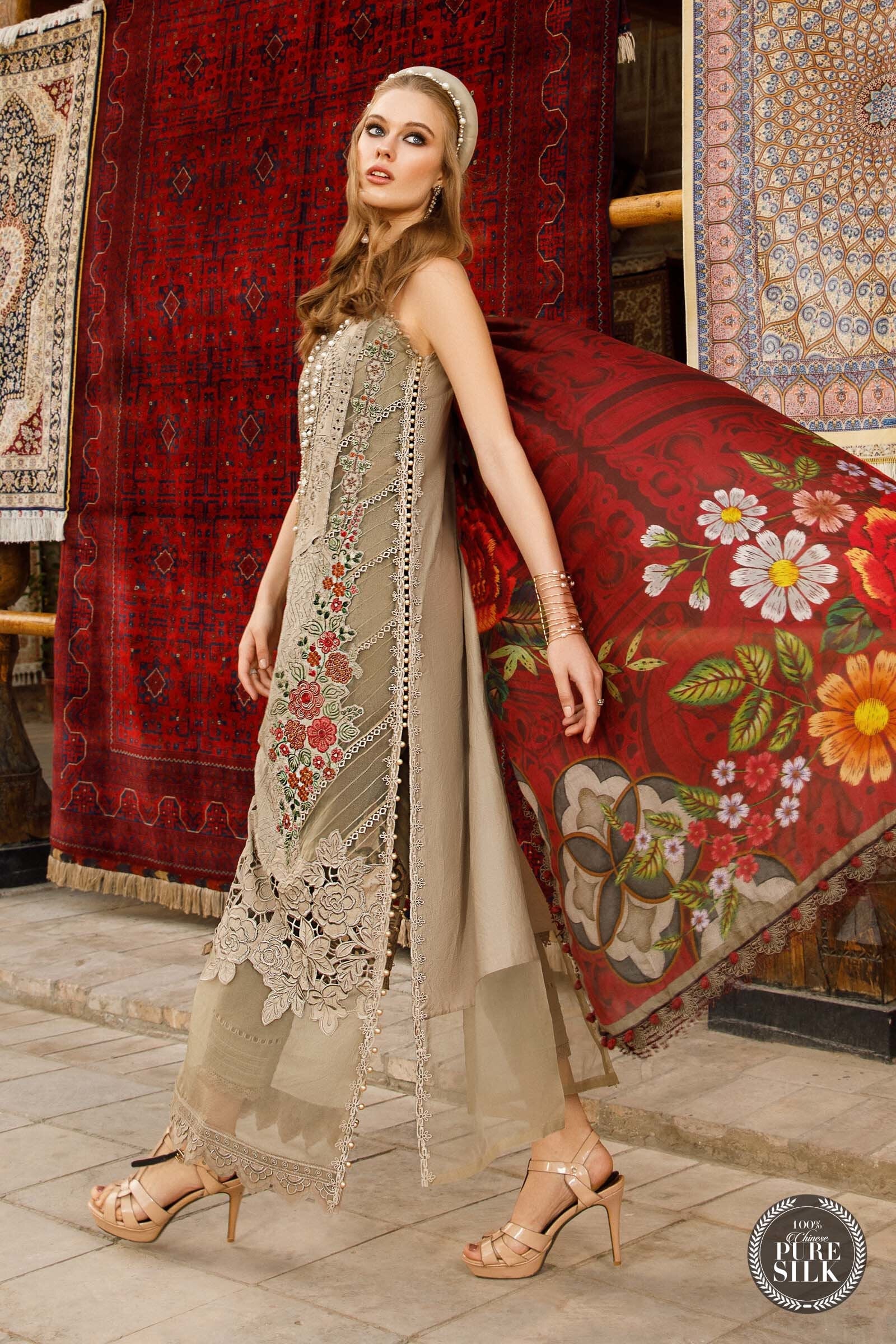 Unstitched Lawn | D-2313-A - Image 4