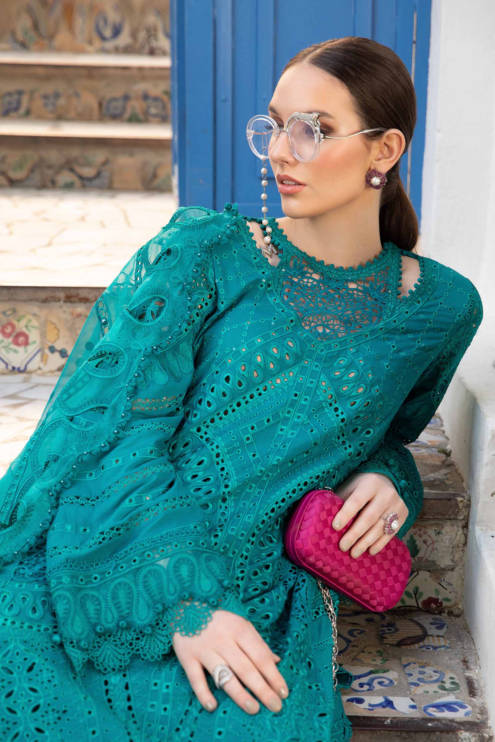Unstitched Lawn | D-2402-A - Image 2