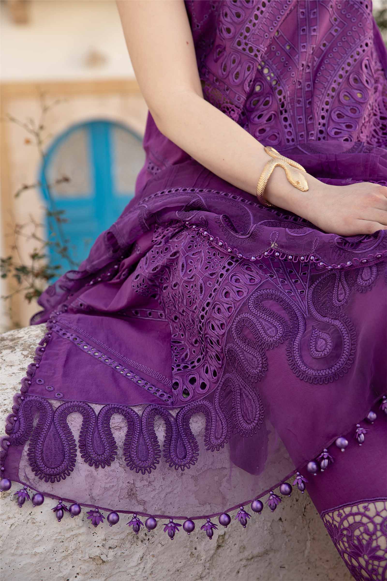 Unstitched Lawn | D-2402-B - Image 6