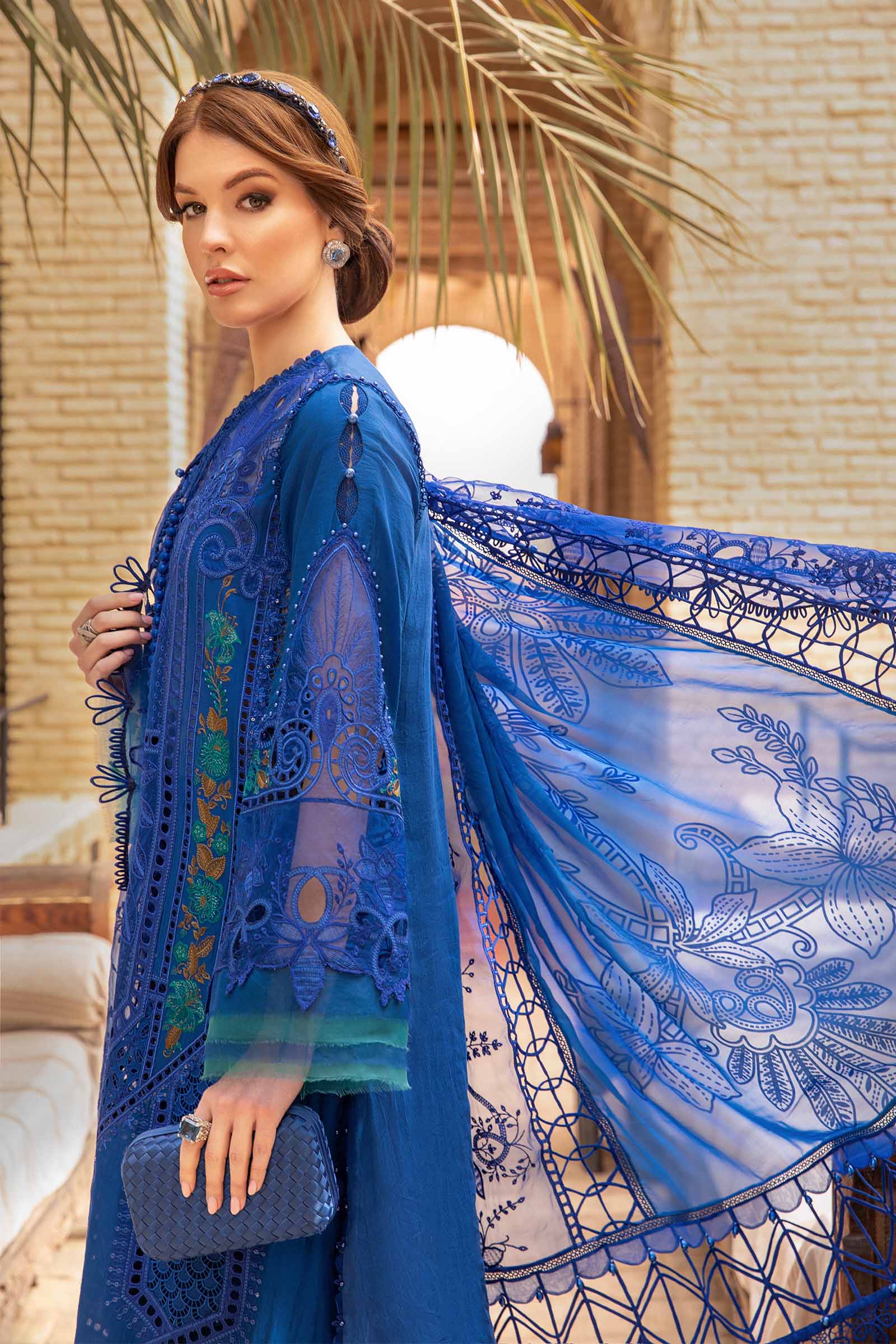 Unstitched Lawn | D-2404-B - Image 4