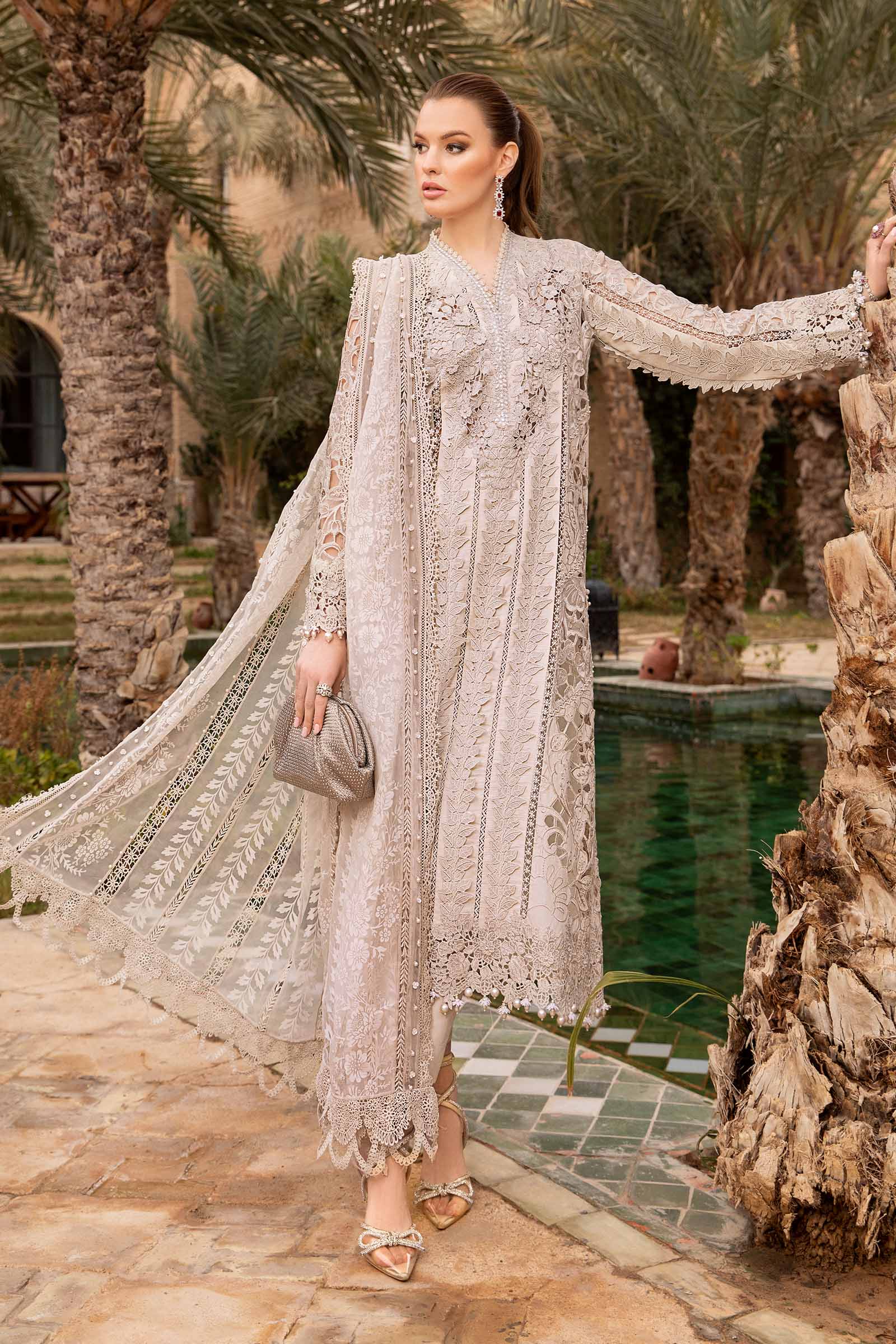 Unstitched Lawn | D-2409-A - Image 3