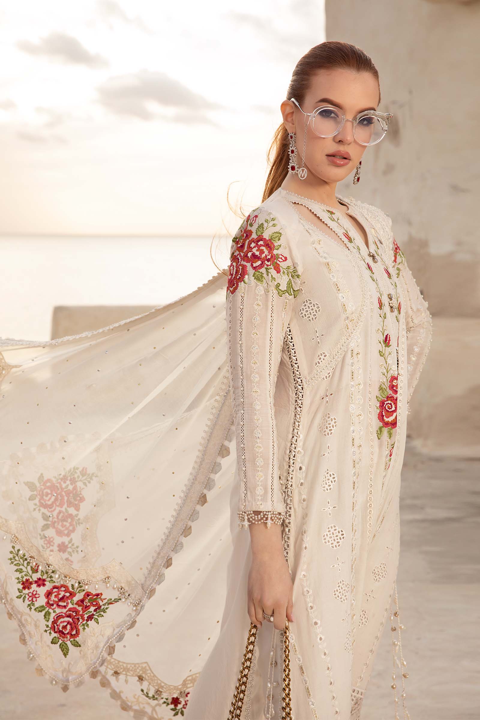 Unstitched Lawn | D-2412-A - Image 4