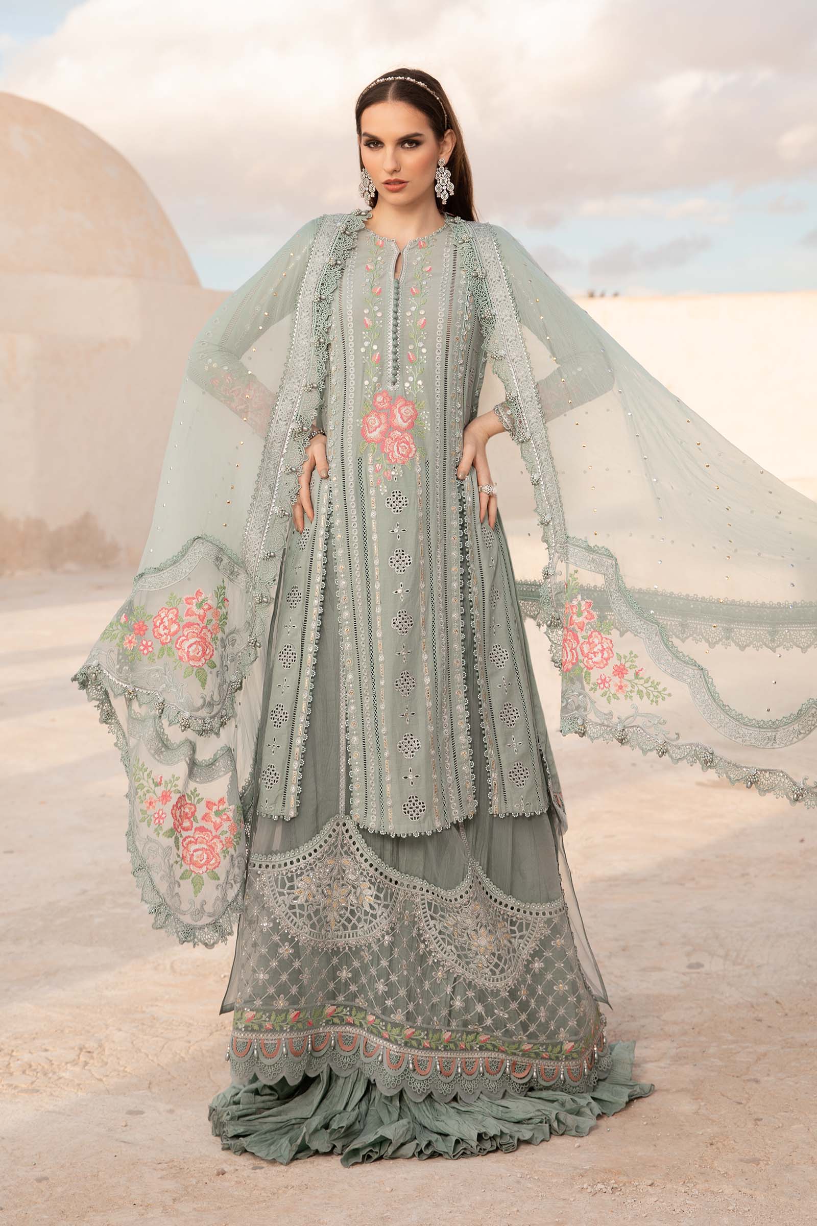Unstitched Lawn | D-2412-B - Image 3