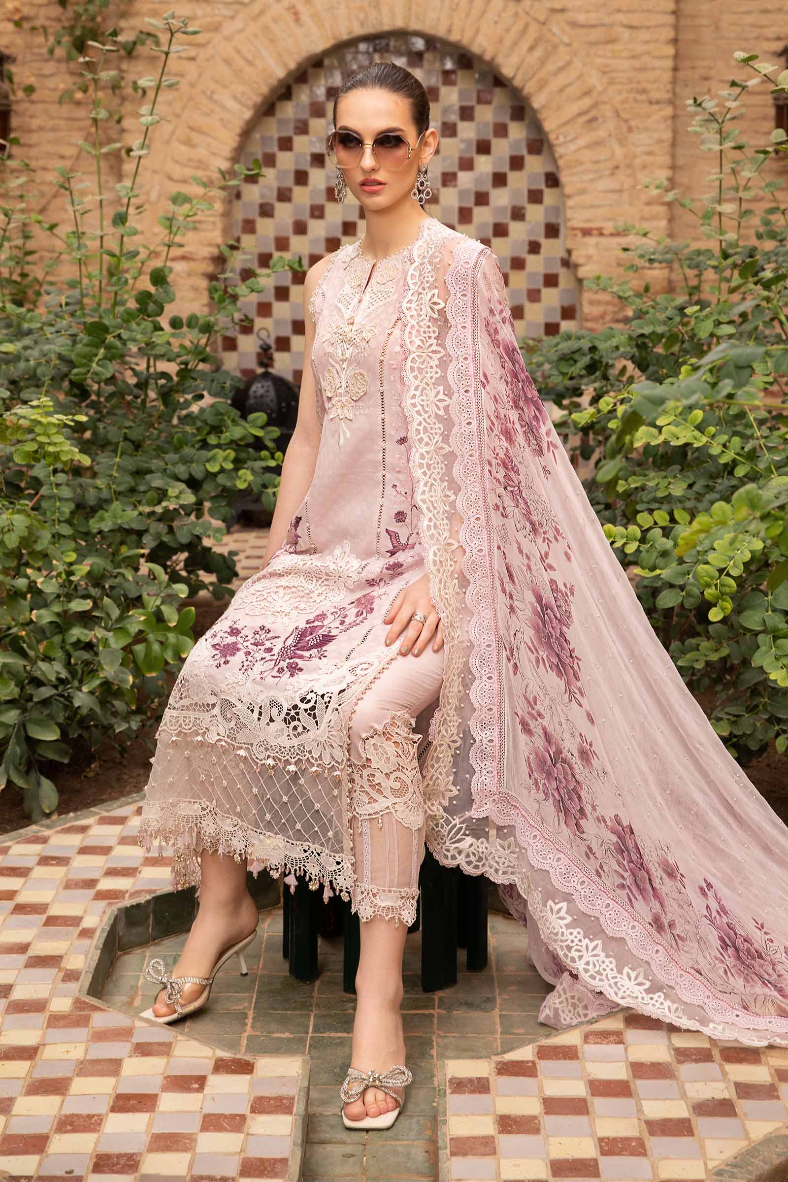 Unstitched Lawn | D-2414-A - Image 3