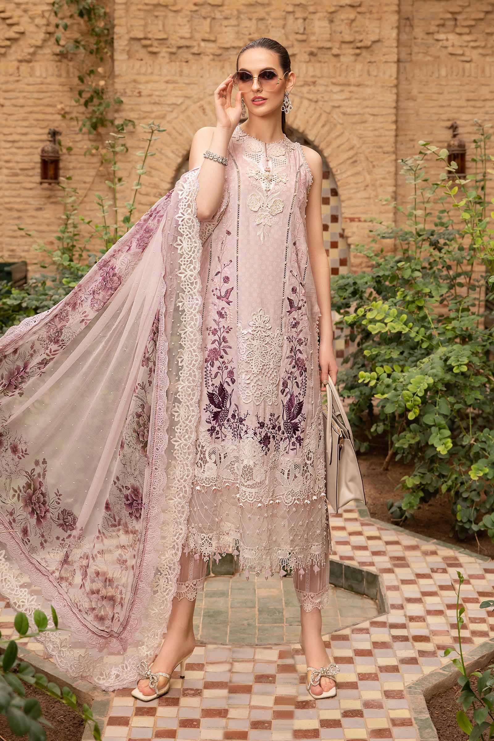 Unstitched Lawn | D-2414-A - Image 4
