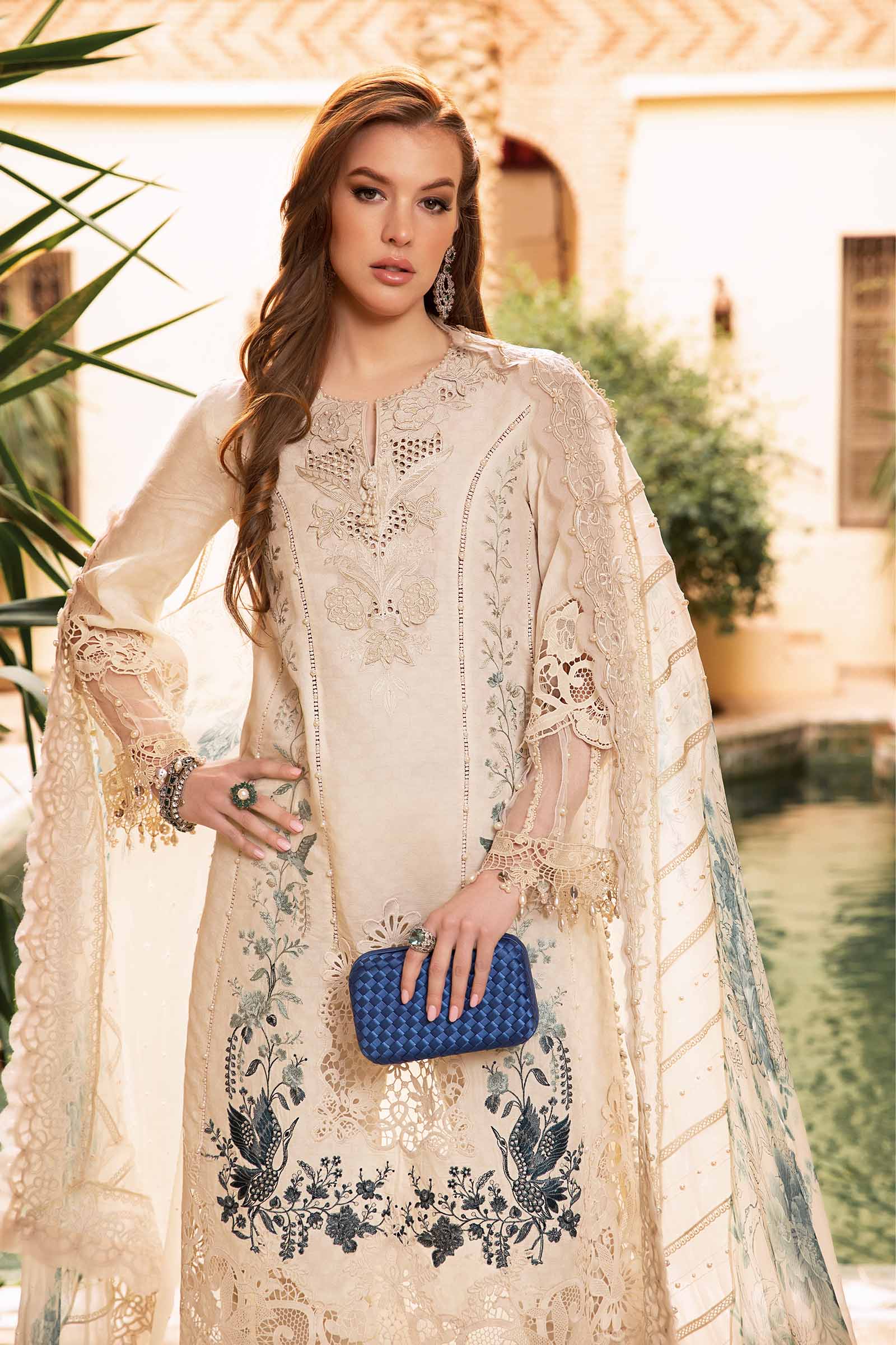 Unstitched Lawn | D-2414-B - Image 2