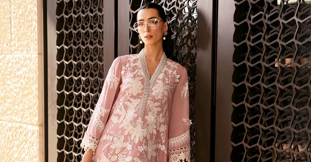 3 Piece Unstitched Embroidered Lawn Karandi Suit - Image 13