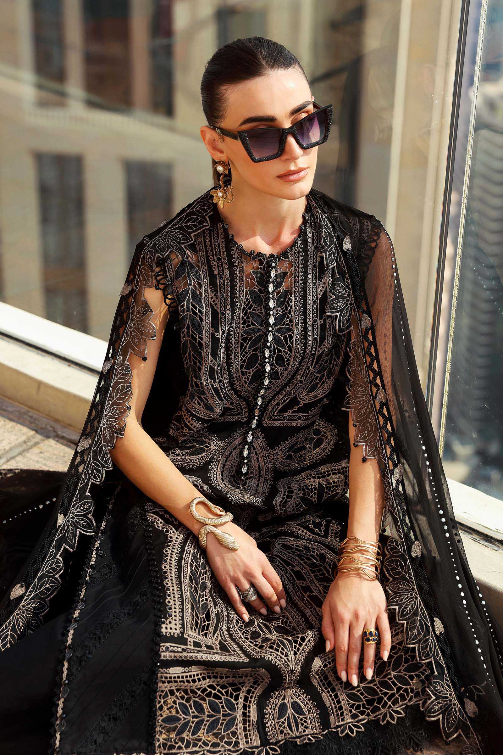 3 Piece Unstitched Embroidered Lawn Suit - Image 6
