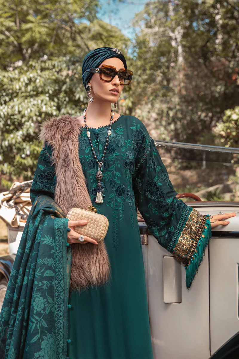 Unstitched Linen DL-1005-Teal - Image 2