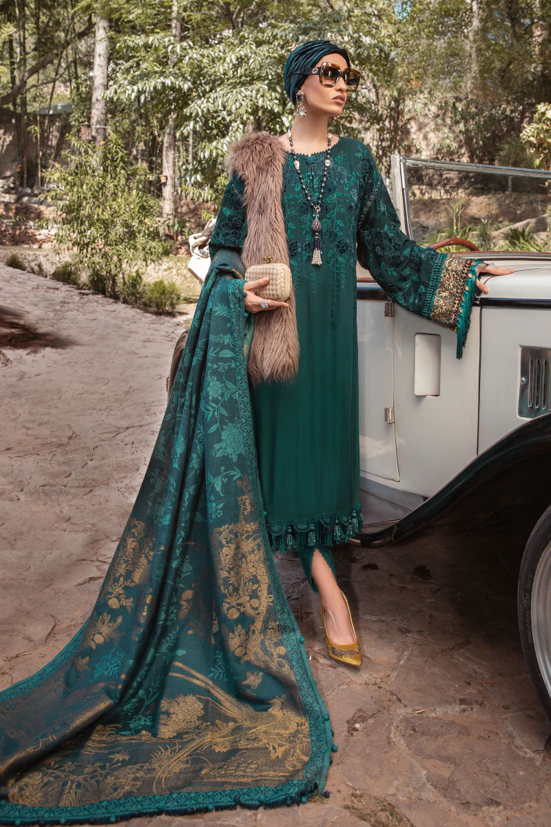 Unstitched Linen DL-1005-Teal - Image 3