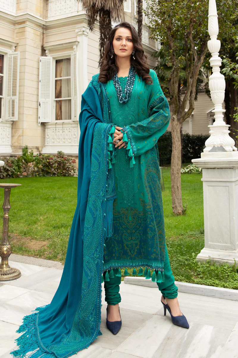 Unstitched Linen DL-901-Sea Green - Image 3