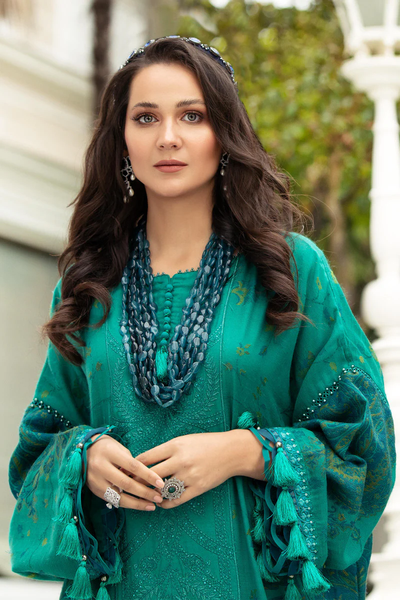 Unstitched Linen DL-901-Sea Green - Image 4