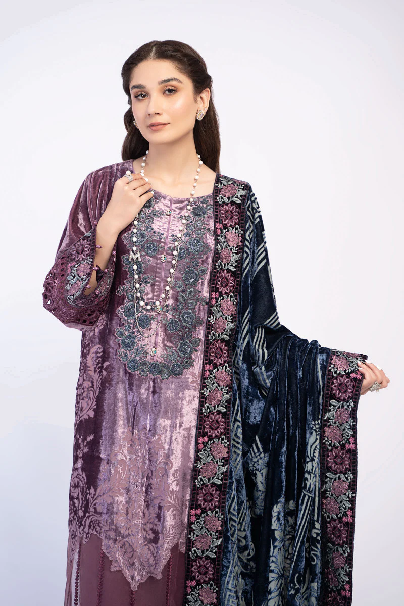 Suit Dul Lilac DLS-1006 - Image 2