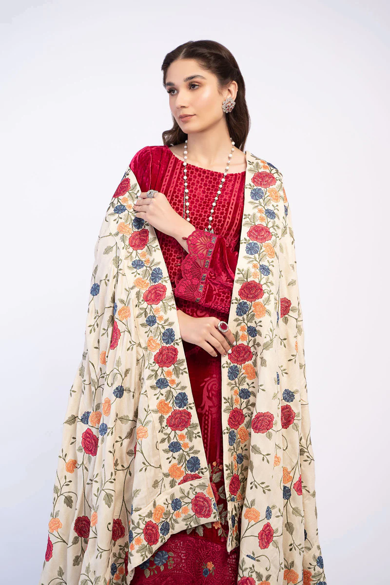 Suit Fuchsia Pink DLS-1010 - Image 3