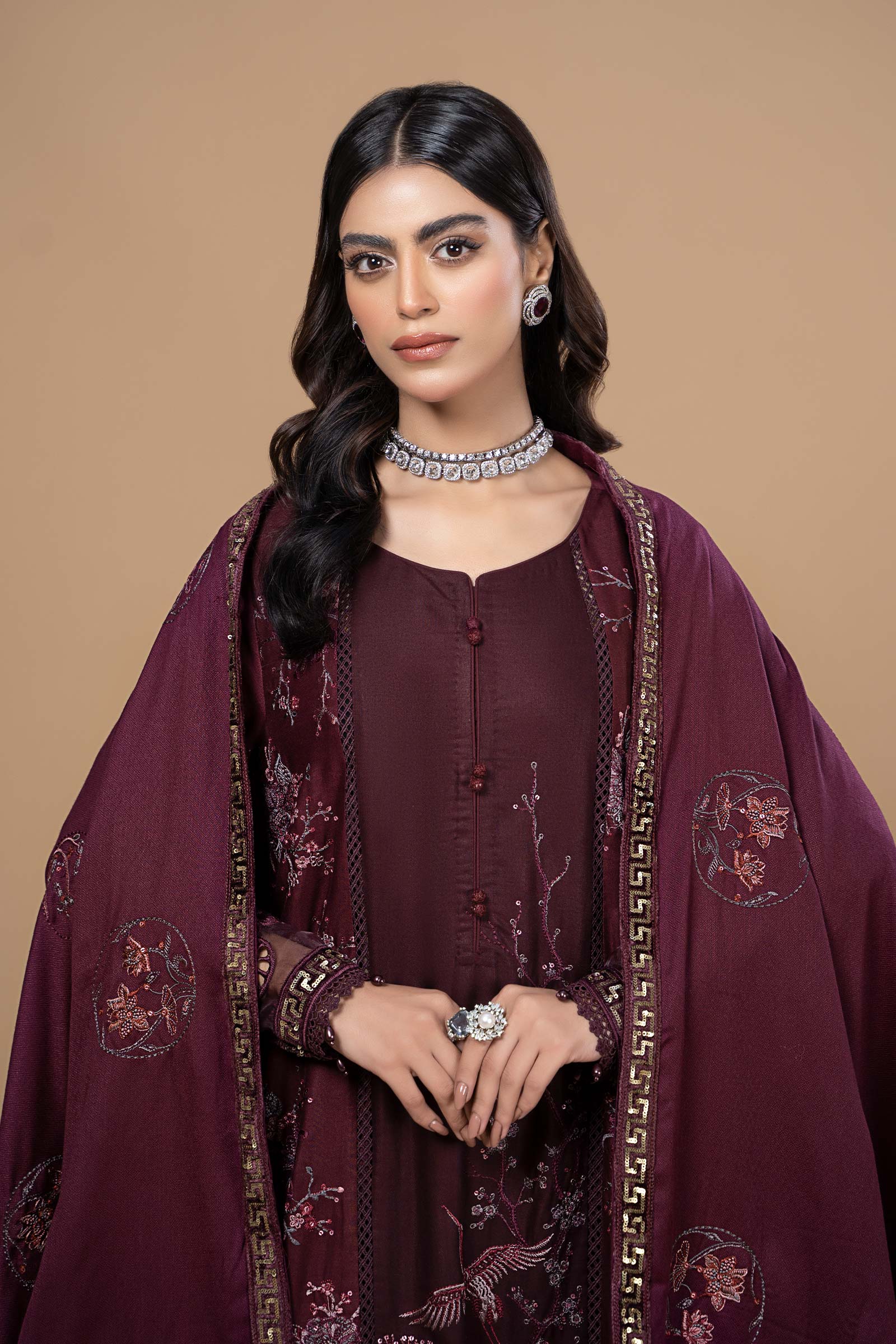 Suit Aubergine DLS-1103 - Image 3