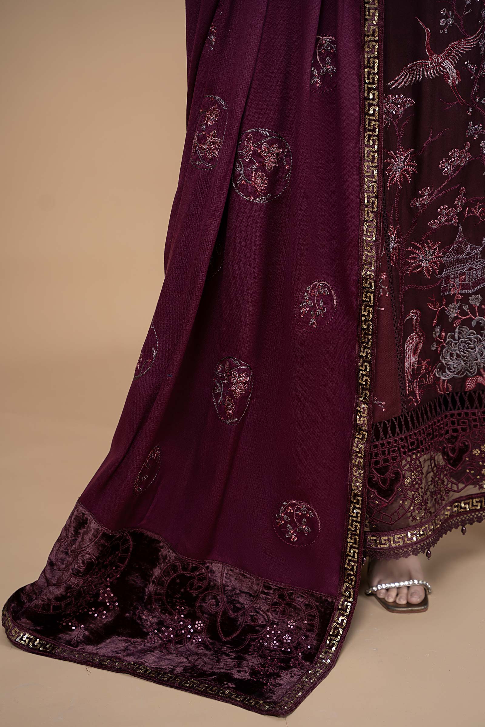 Suit Aubergine DLS-1103 - Image 5