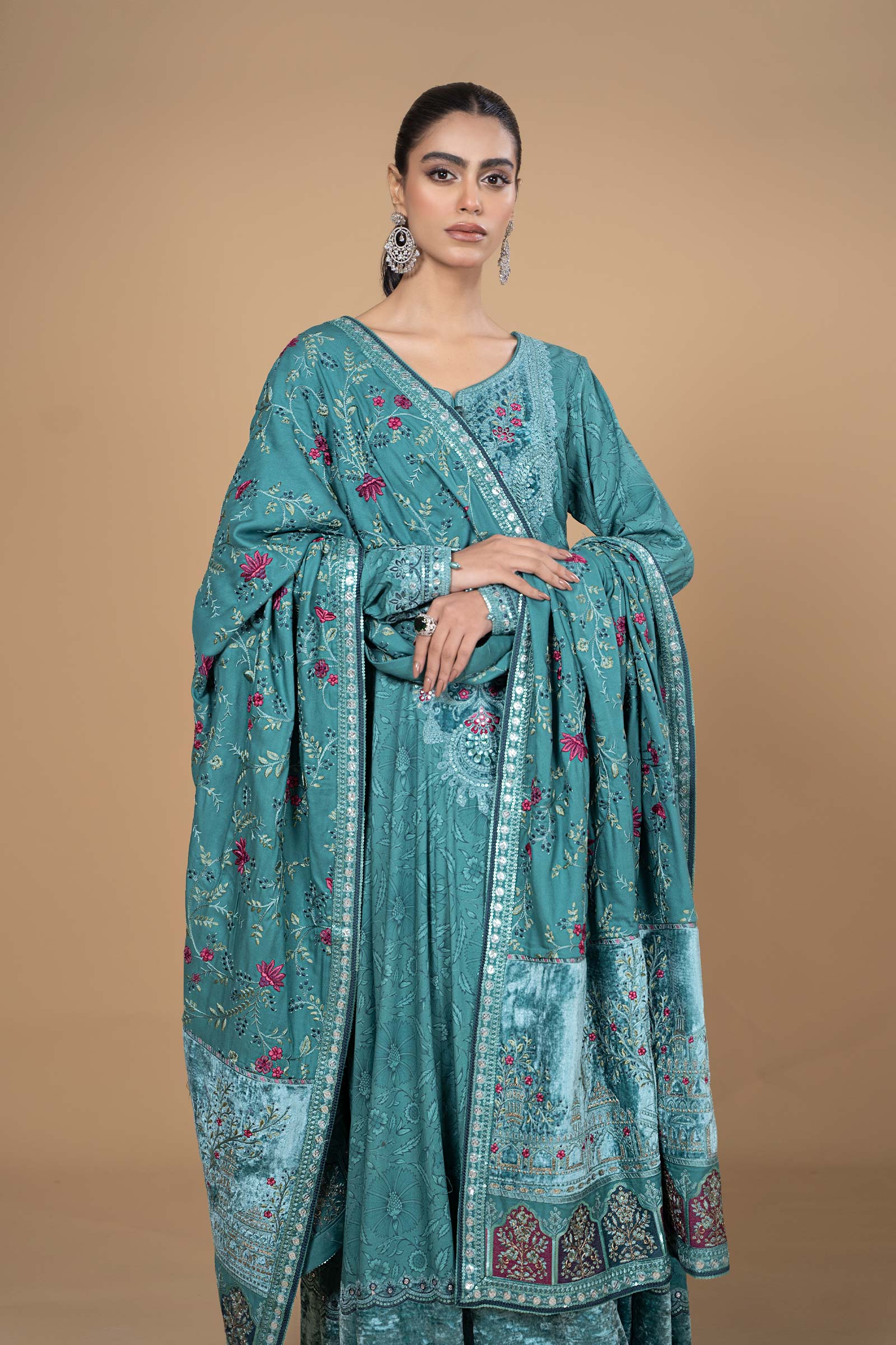 Suit Teal DLS-1105 - Image 2