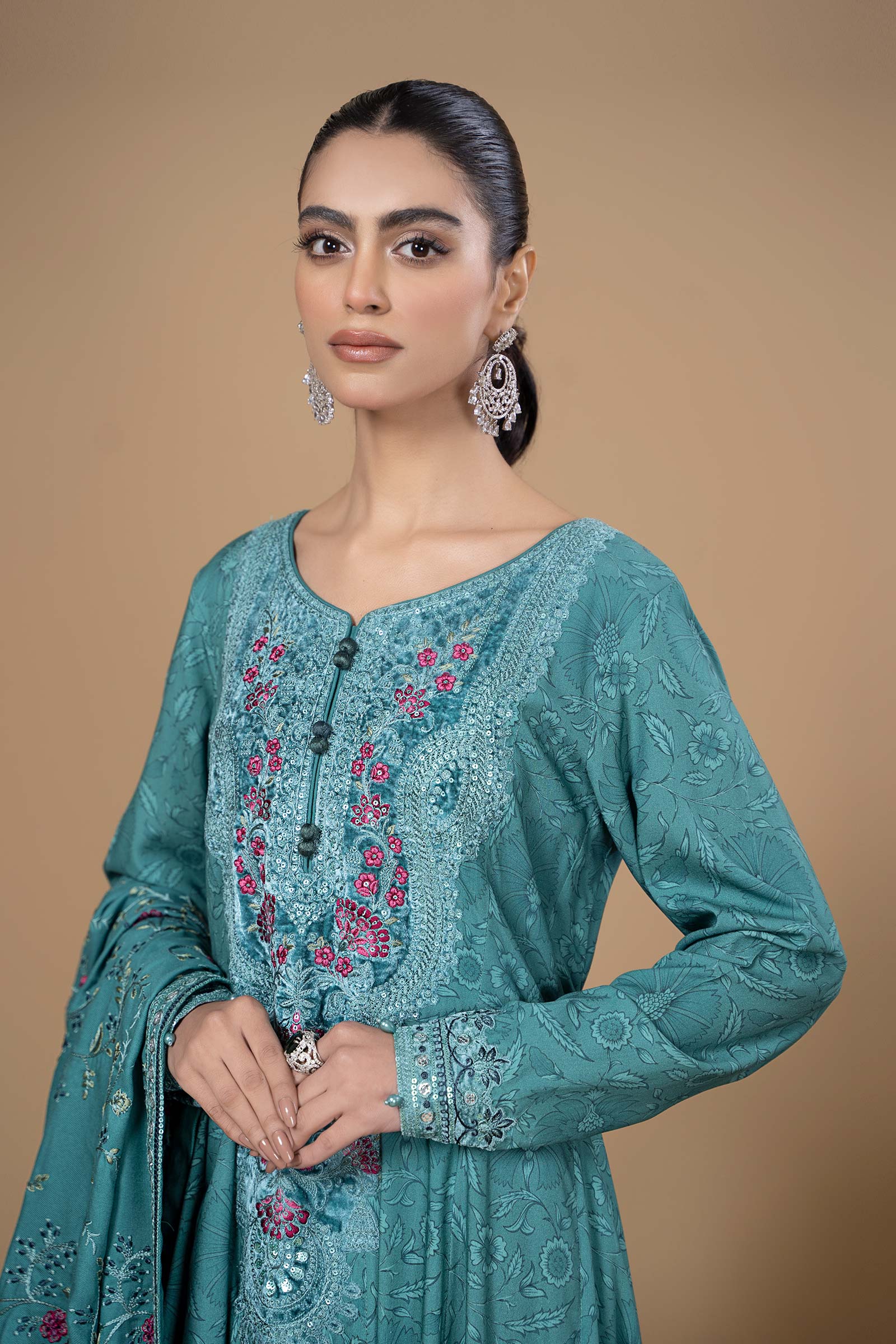 Suit Teal DLS-1105 - Image 3