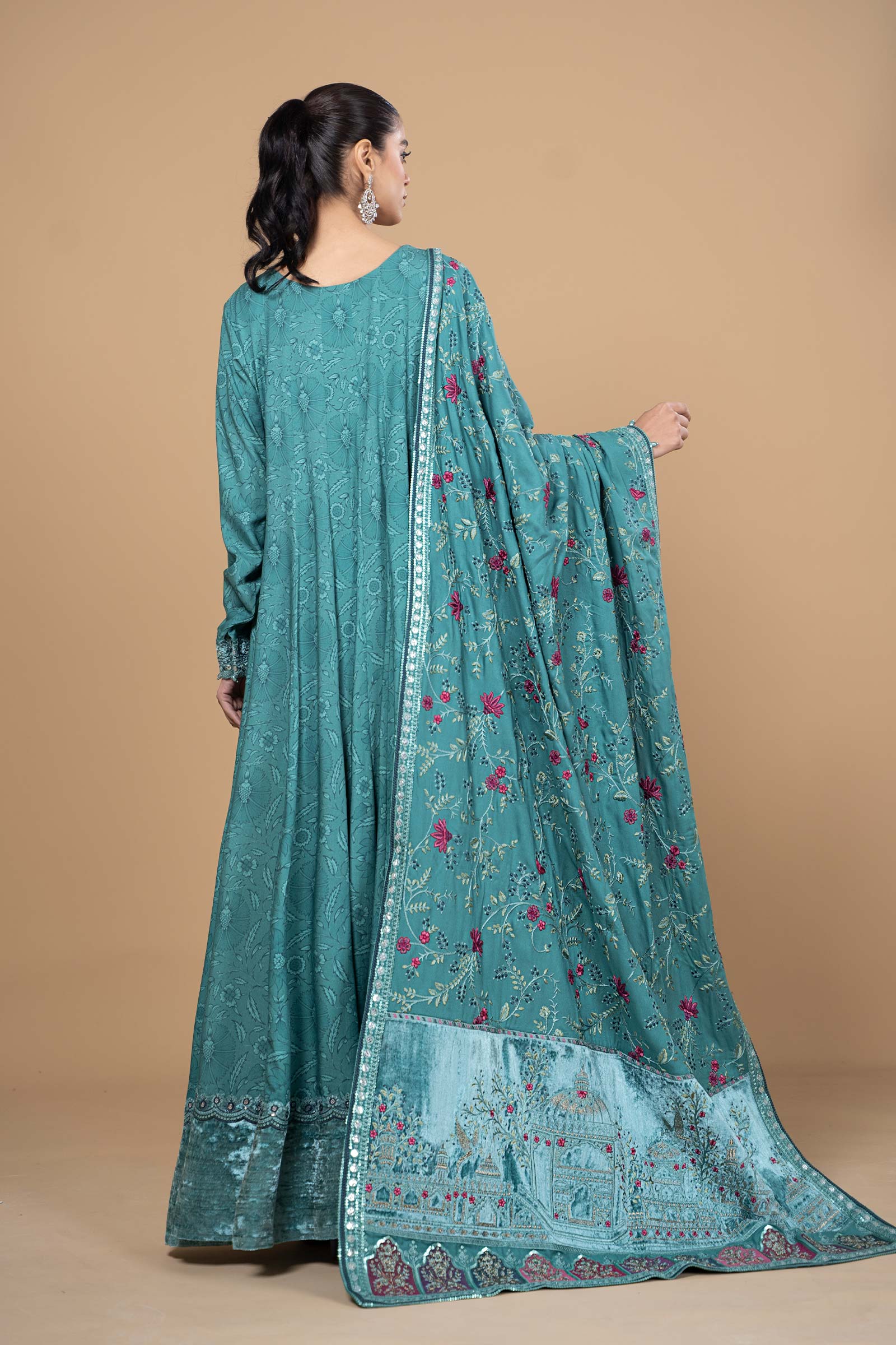 Suit Teal DLS-1105 - Image 6