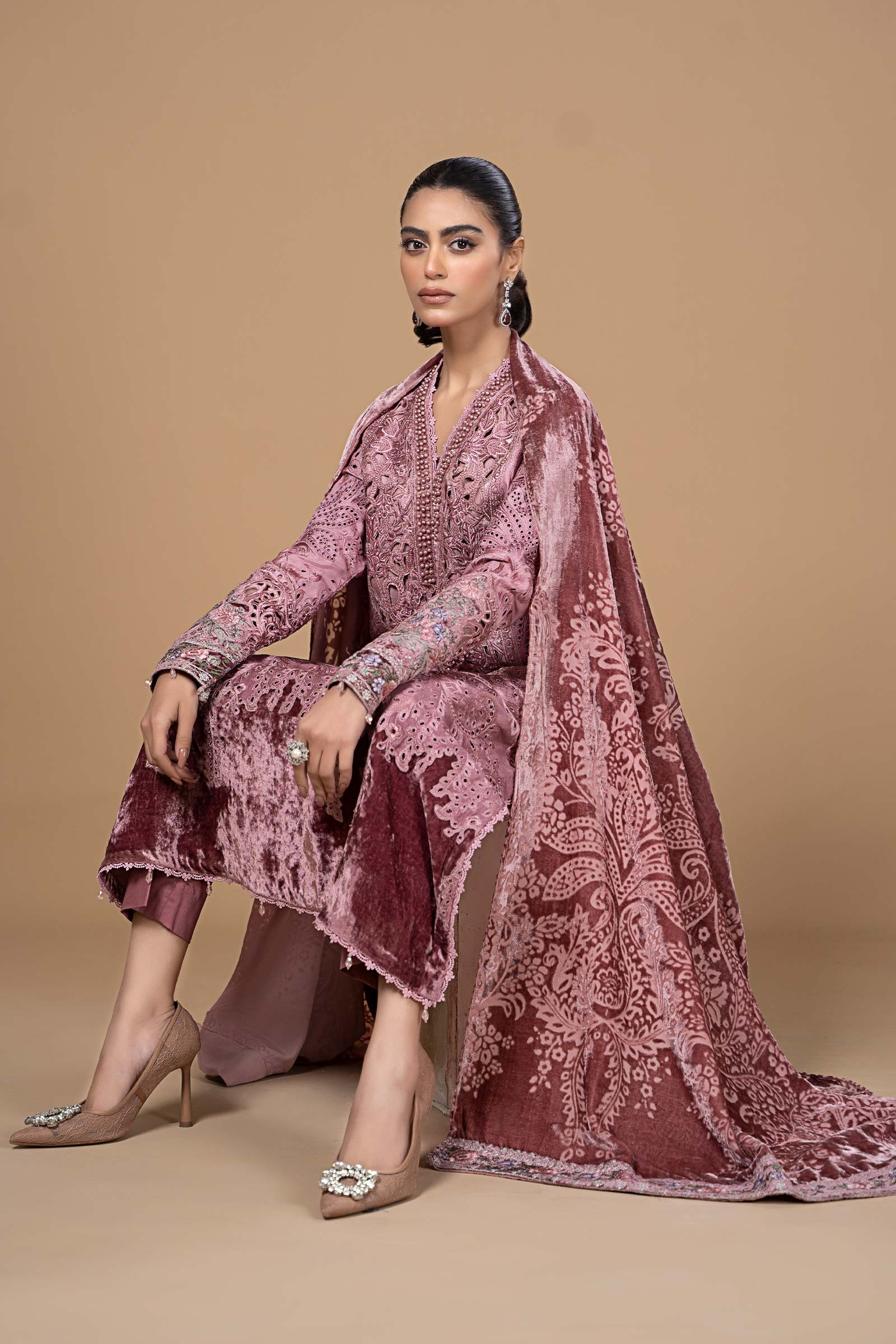 Suit Ash Pink DLS-1106 - Image 3