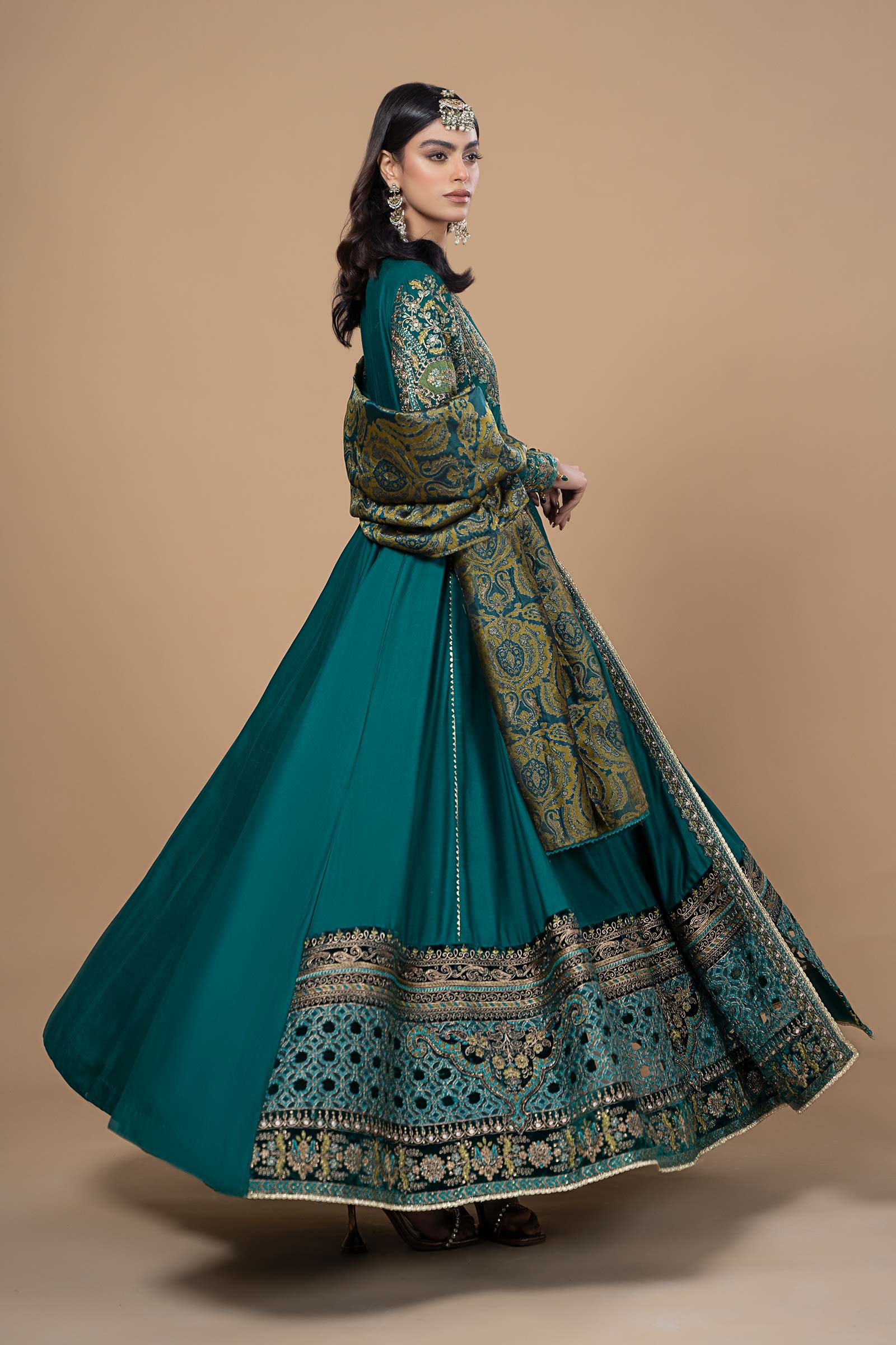 Suit Emerald Green DLS-1107 - Image 4