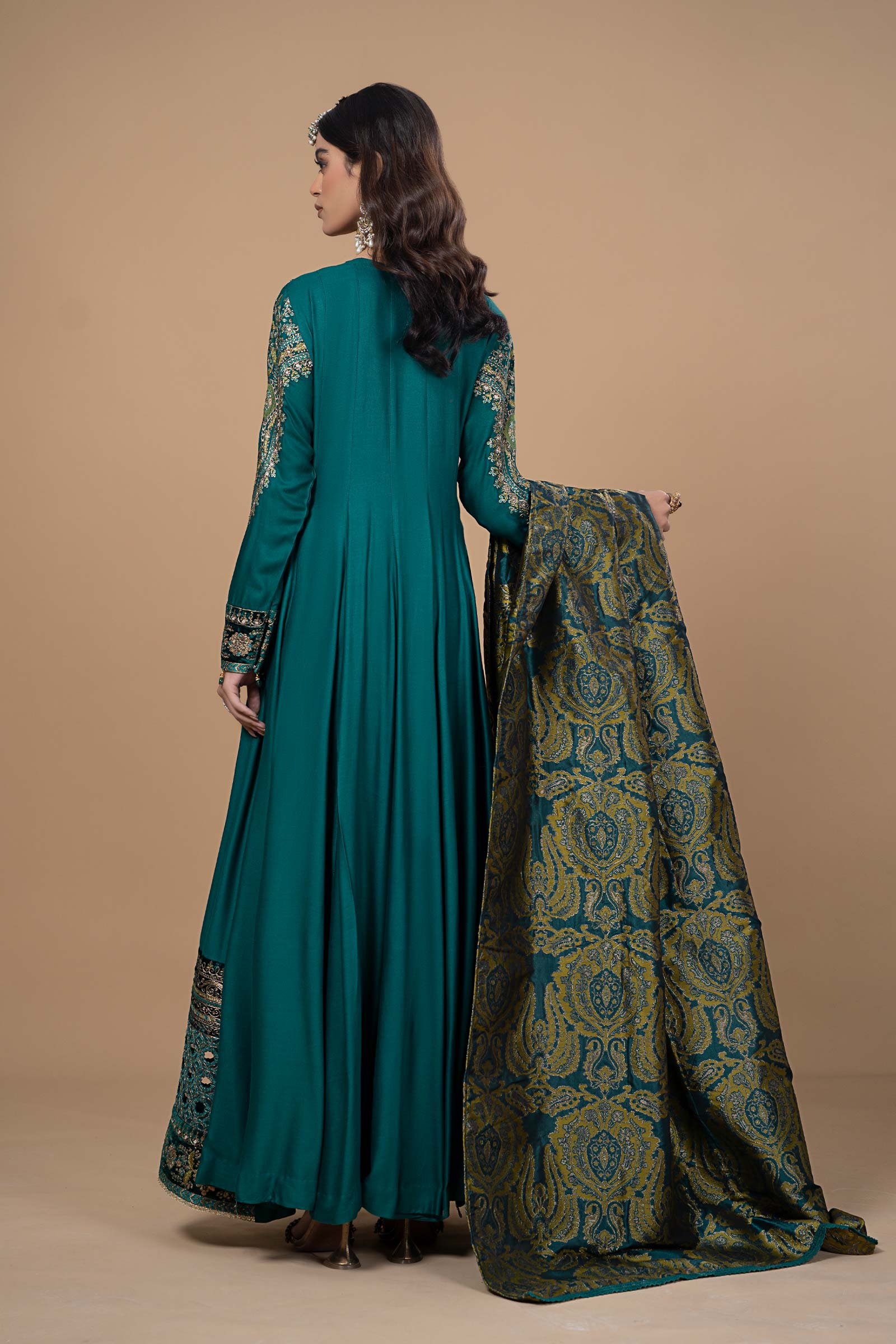 Suit Emerald Green DLS-1107 - Image 5