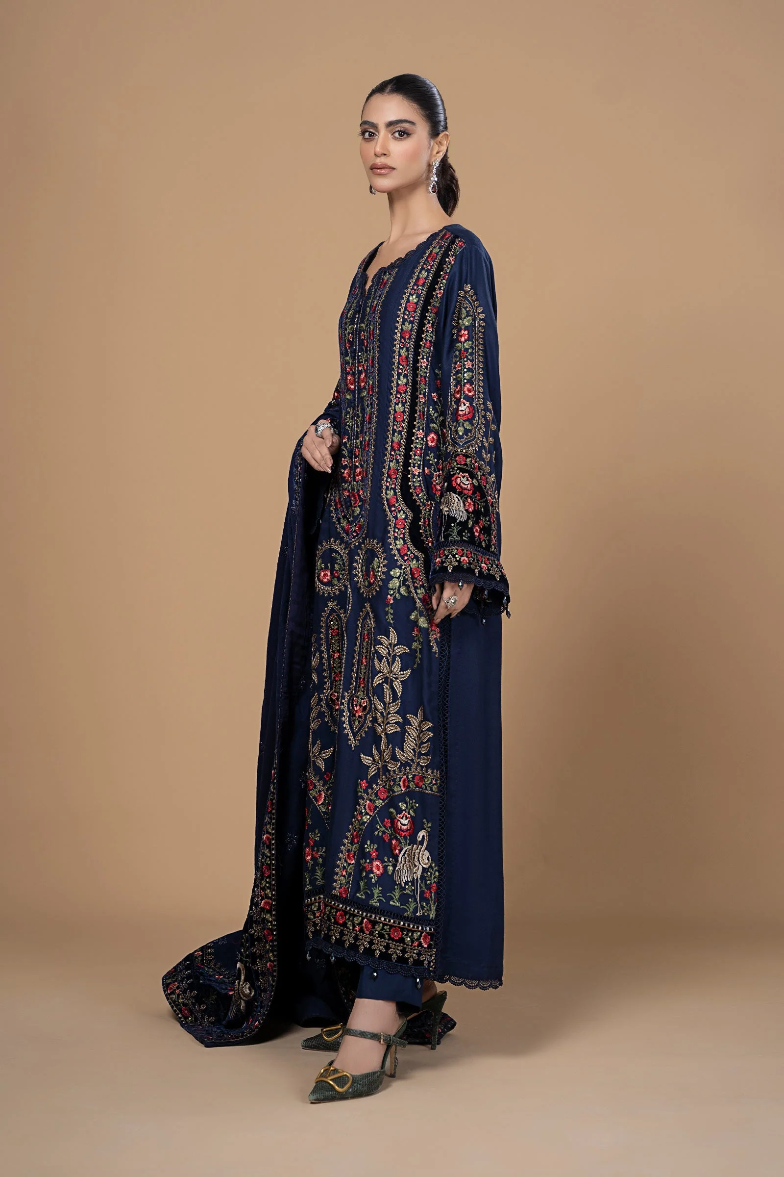 Suit Navy Blue DLS-1109 - Image 5