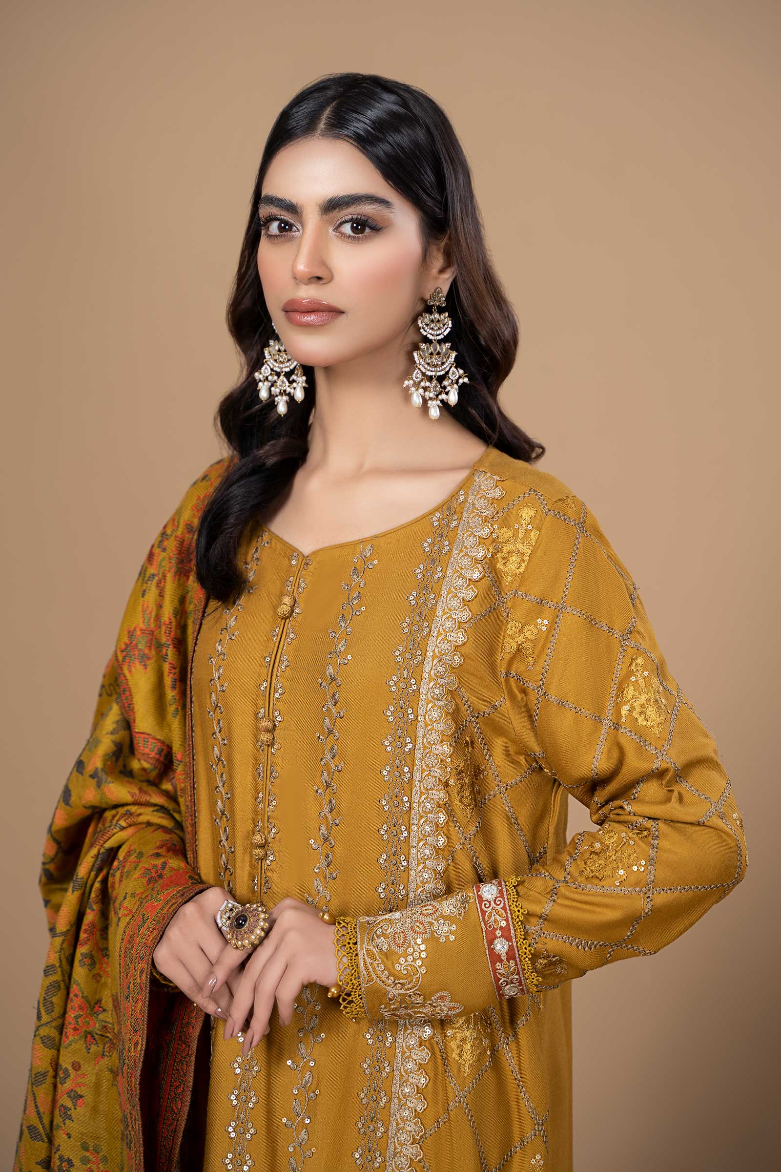 Suit Mustard DLS-1110 - Image 3