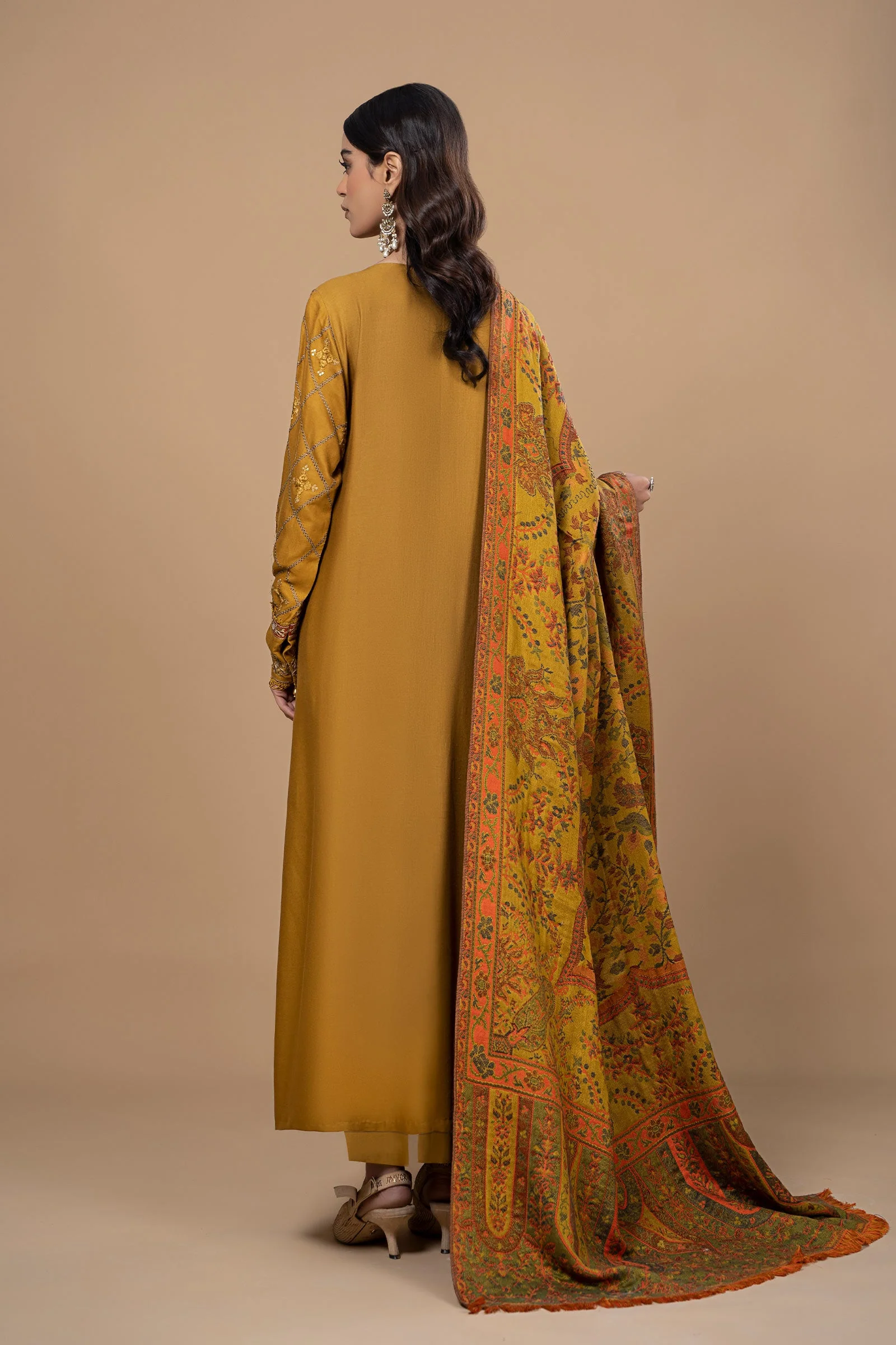 Suit Mustard DLS-1110 - Image 6