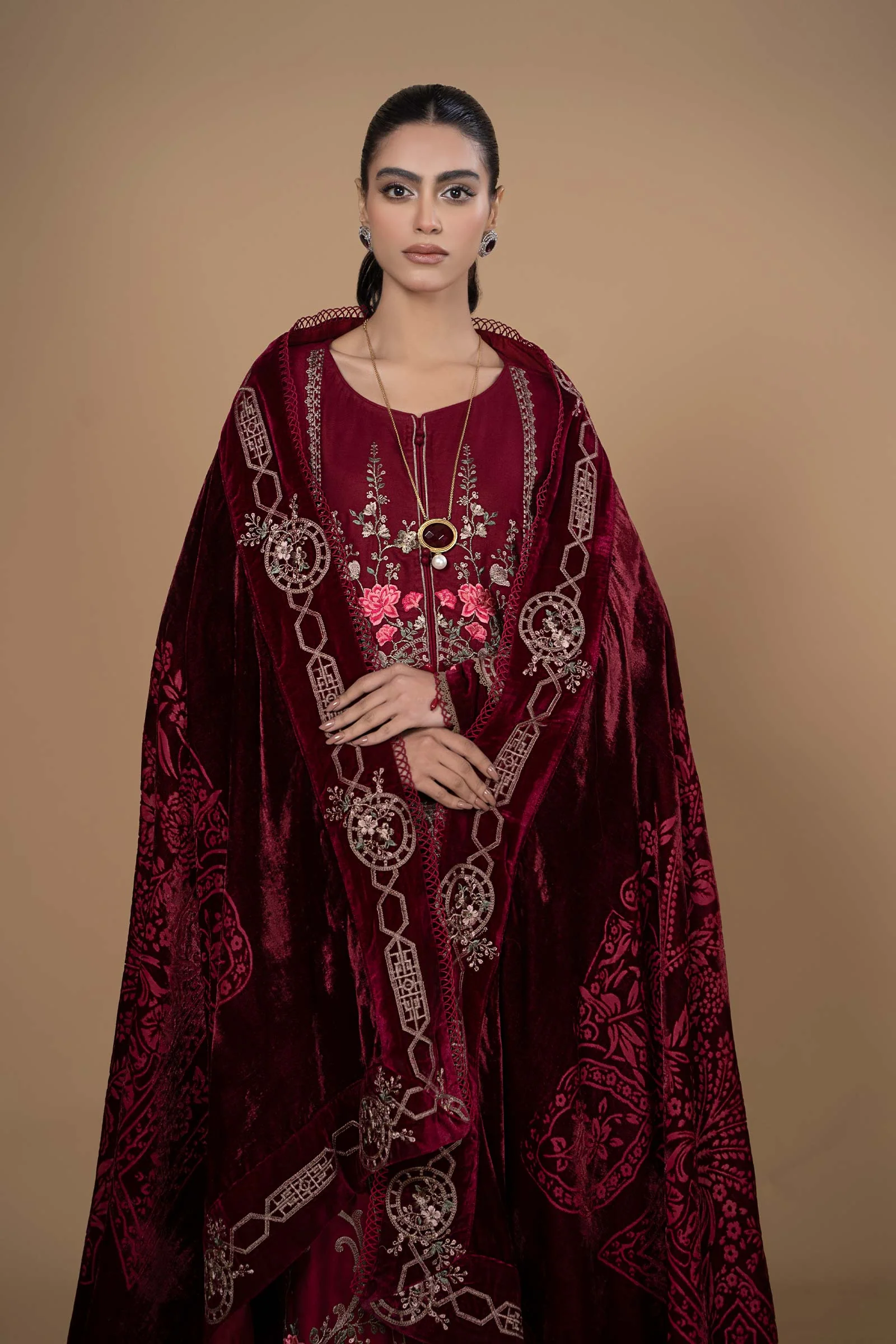 Suit Deep Pink DLS-1112 - Image 2