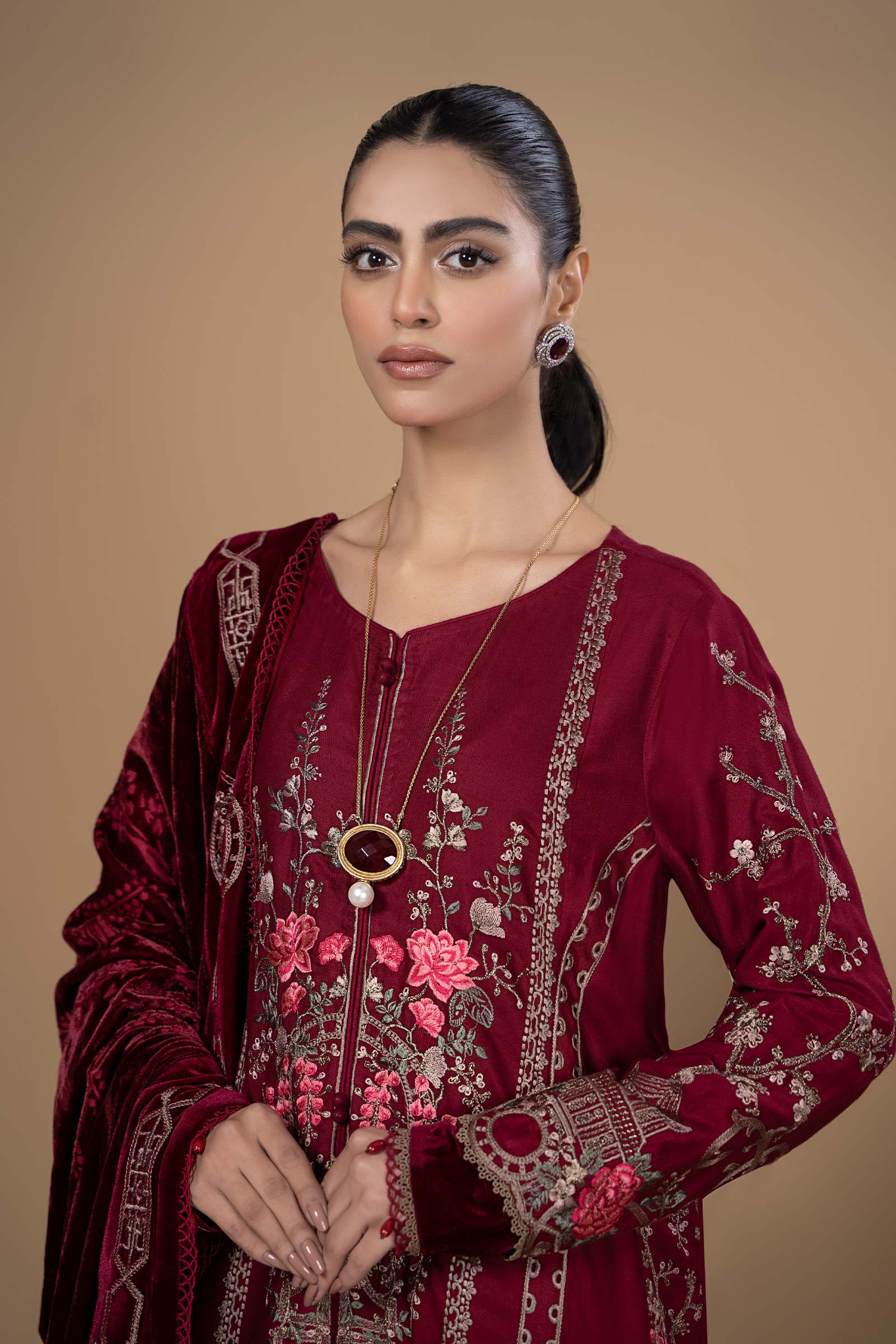 Suit Deep Pink DLS-1112 - Image 3