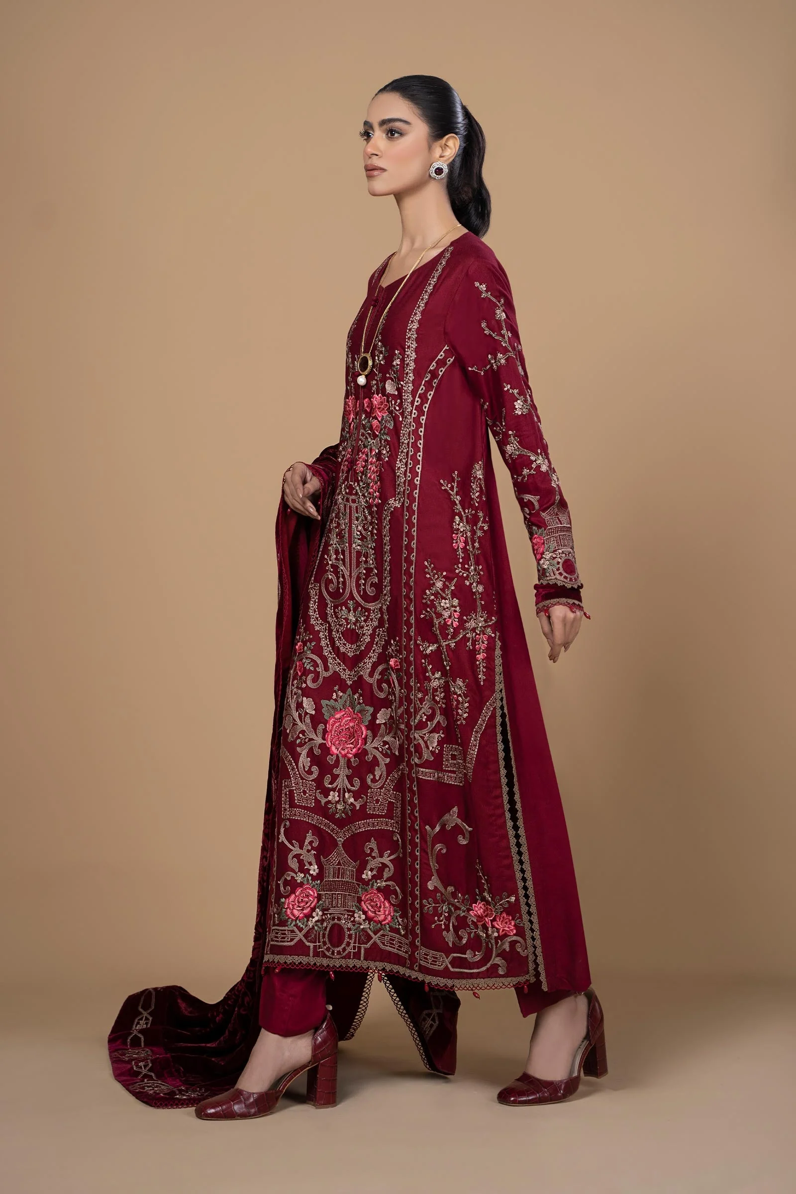 Suit Deep Pink DLS-1112 - Image 5