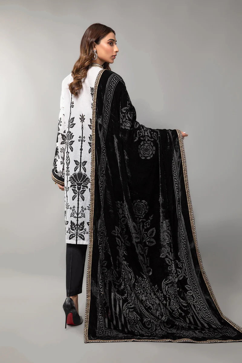 Suit DLS-902-Black and White - Image 2