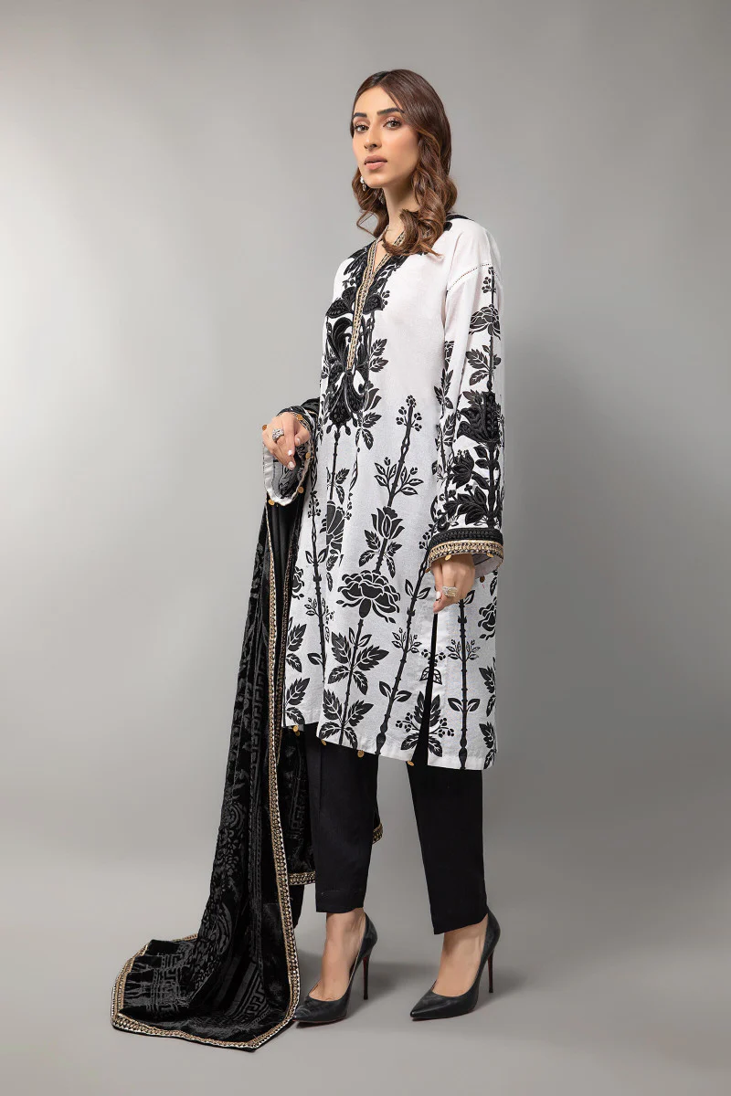 Suit DLS-902-Black and White - Image 3