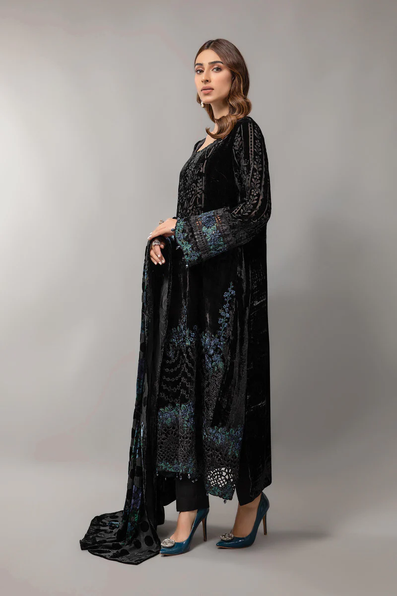 Suit DLS-911-Black and Blue - Image 2