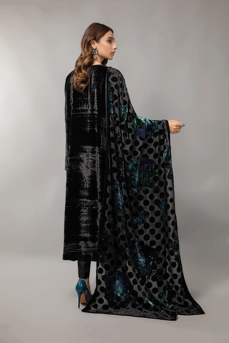 Suit DLS-911-Black and Blue - Image 3