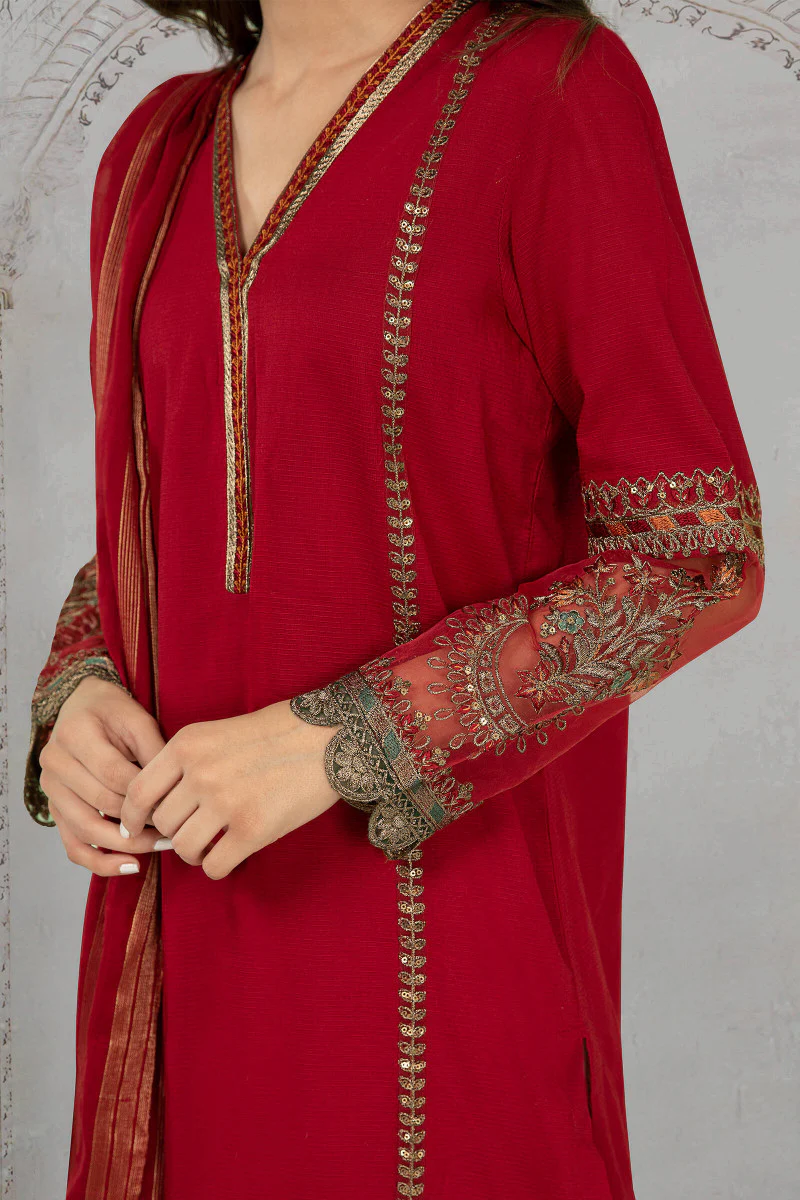 Suit Maroon DW-EA21-55 - Image 4