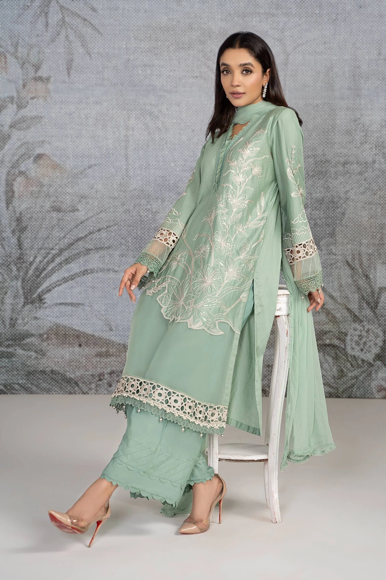 Suit Sea Green DW-EA23-19 - Image 9