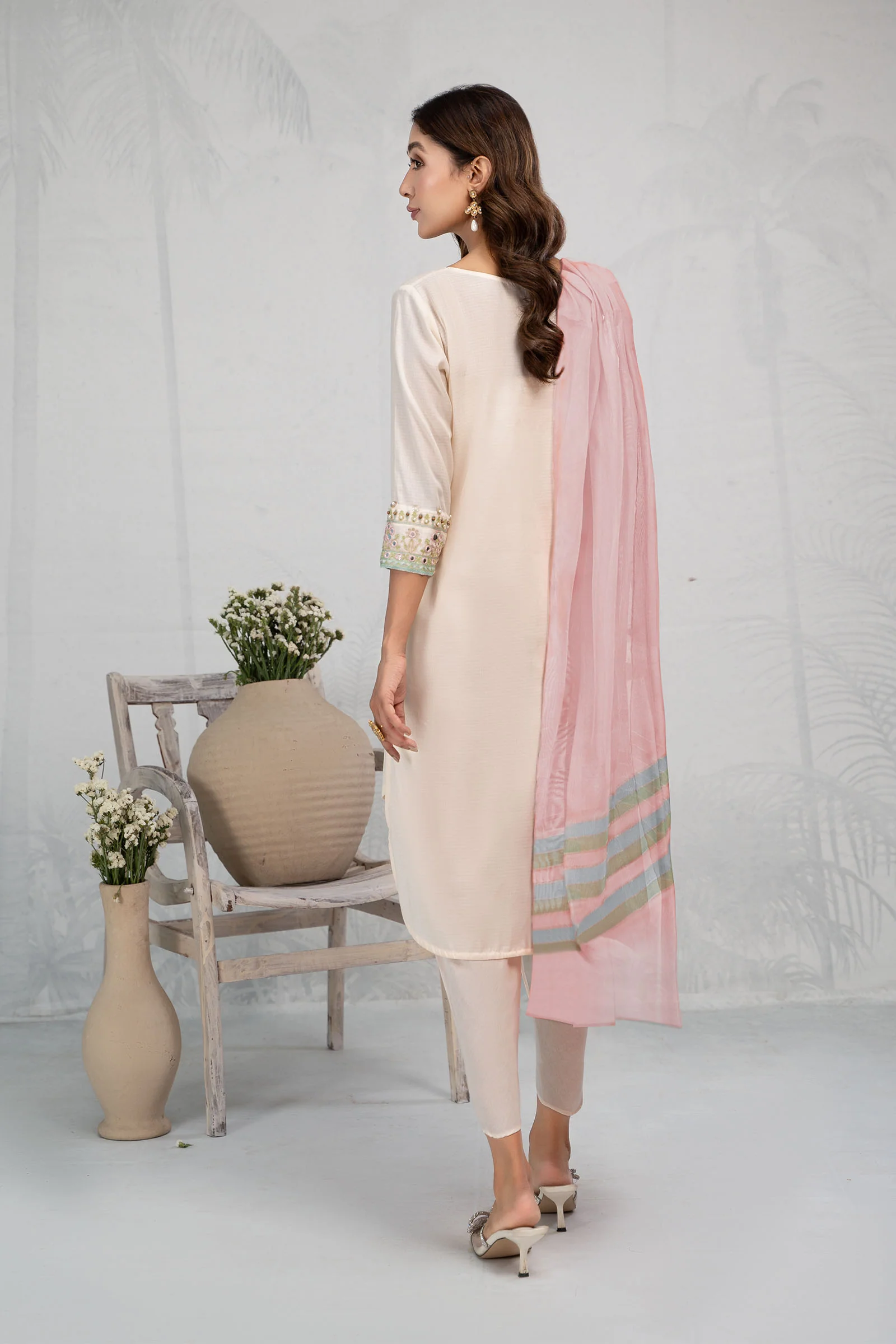 Suit Off White DW-EA23-90 - Image 7