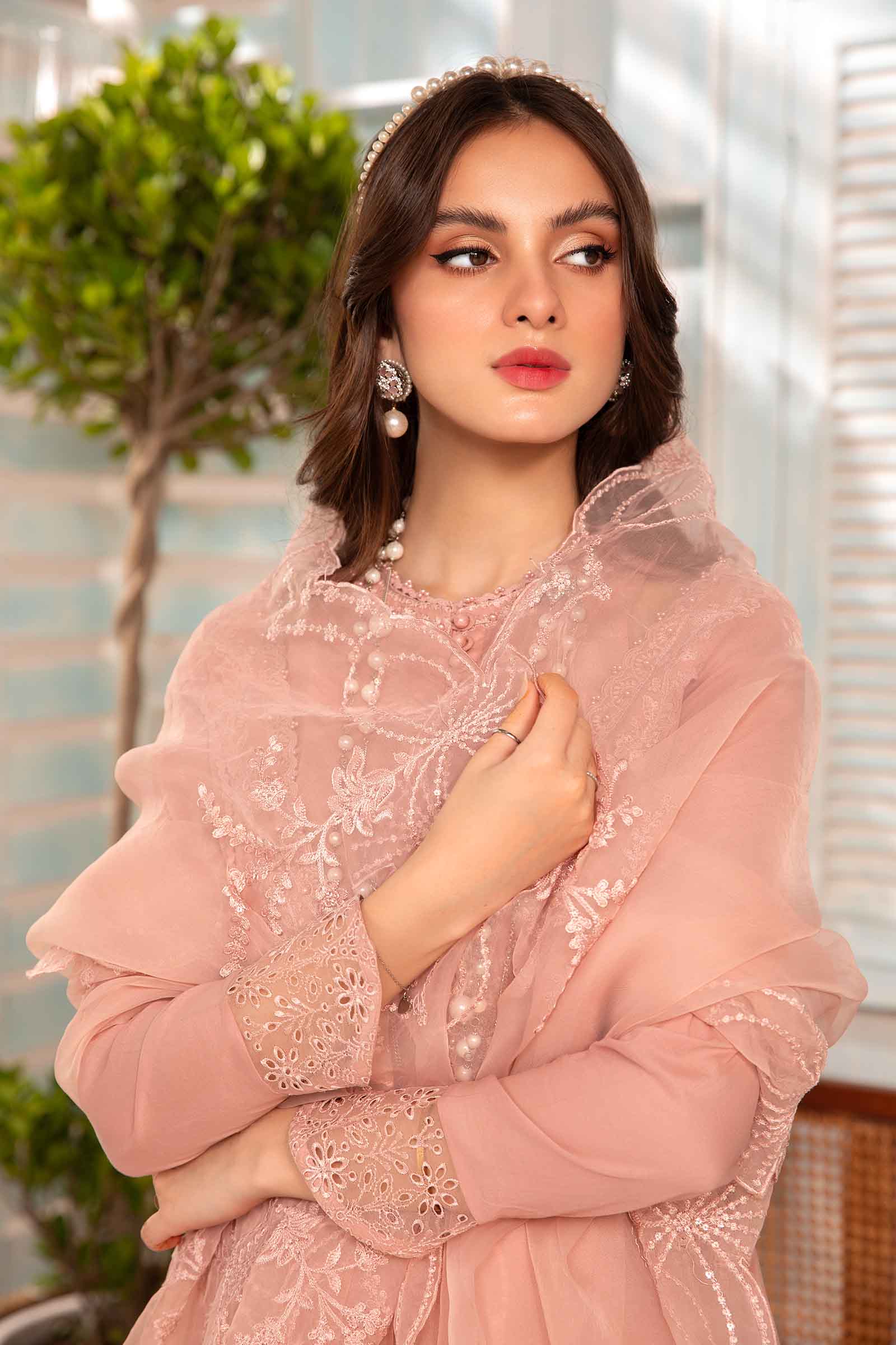 3 Piece Dyed Lawn Suit - Image 2