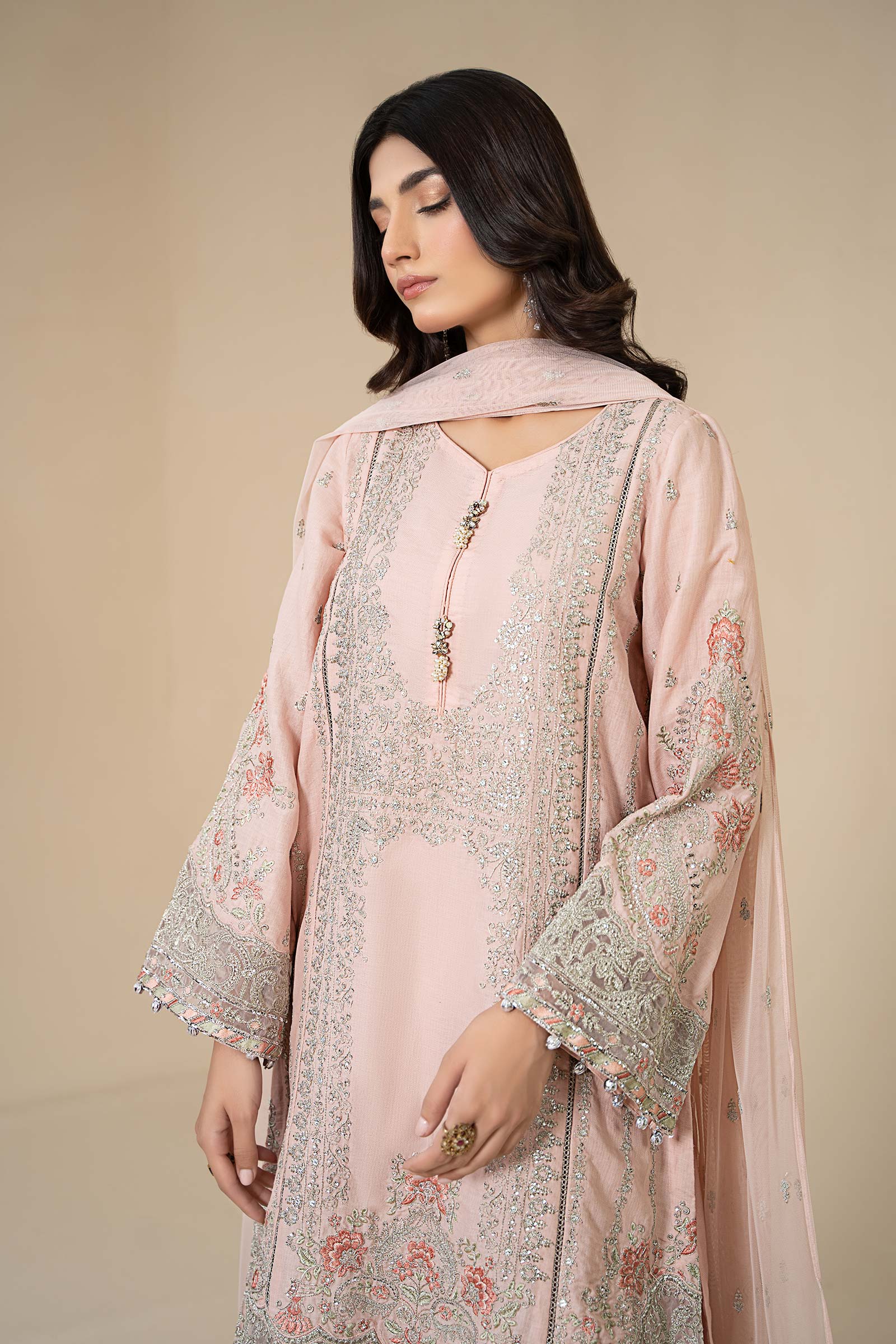 3 Piece Embroidered Lawn Suit - Image 2