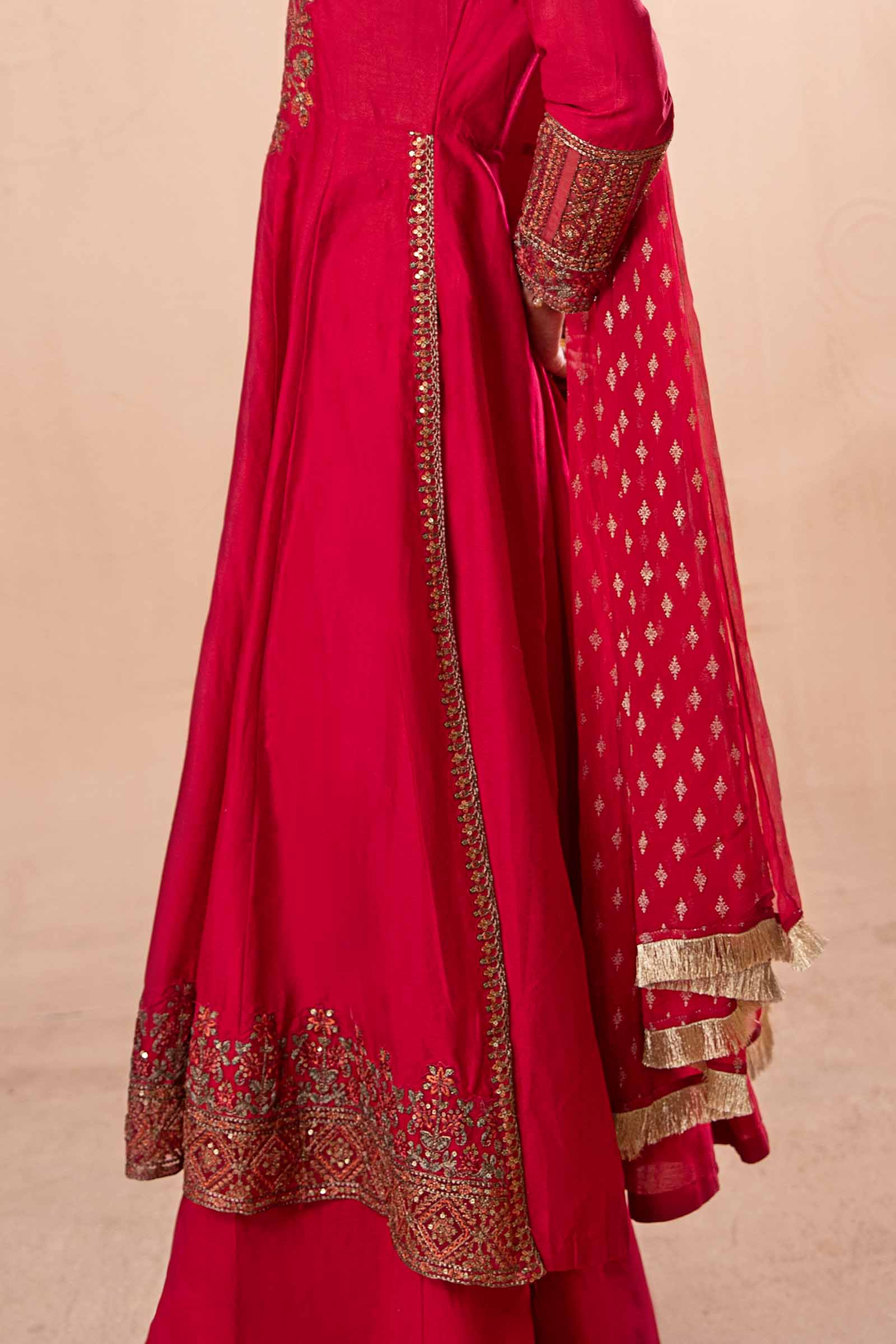 3 Piece Dyed Net Suit - Image 6