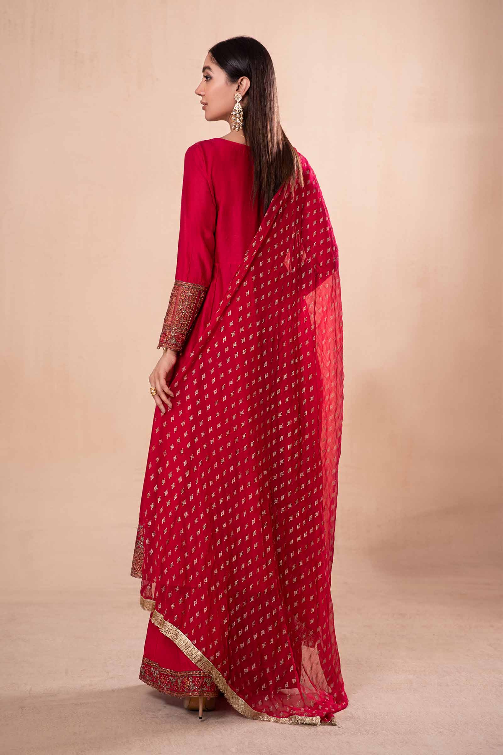 3 Piece Dyed Net Suit - Image 8